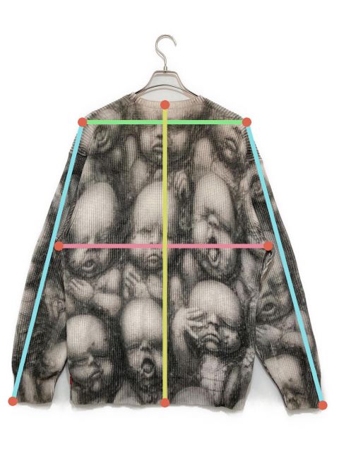 supreme H.R.Giger Sweater 赤ちゃんニット supreme H.R. giger