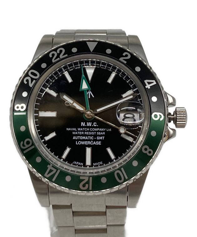 新品ナバルウォッチ　ロワーケース　 navalwatch ナヴァルウォッチ ナバルウォッチ・ロウワーケース・3連メタルブレス・自動巻き裏