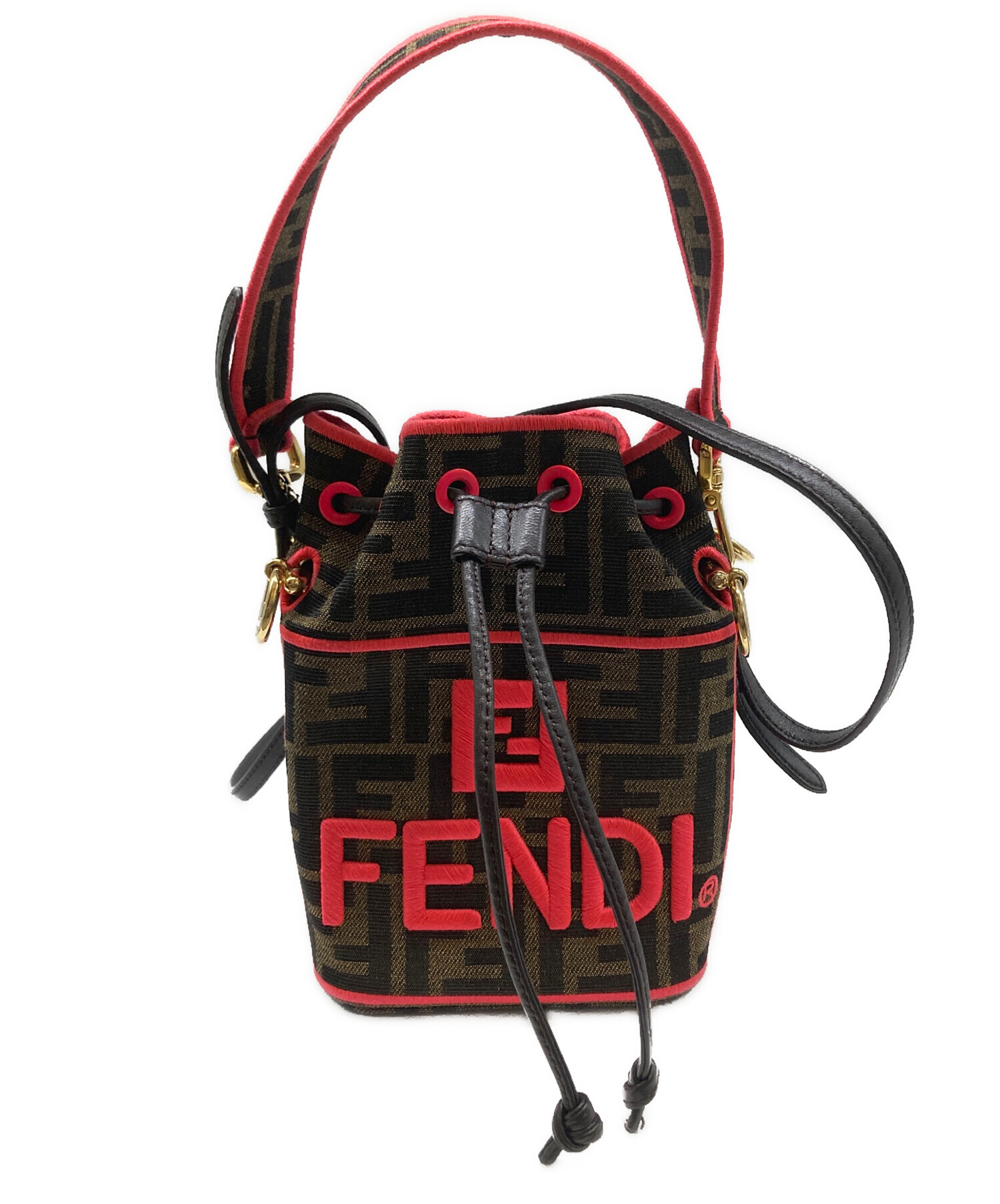 中古・古着通販】FENDI (フェンディ) ズッカ柄2WAYショルダーバッグ