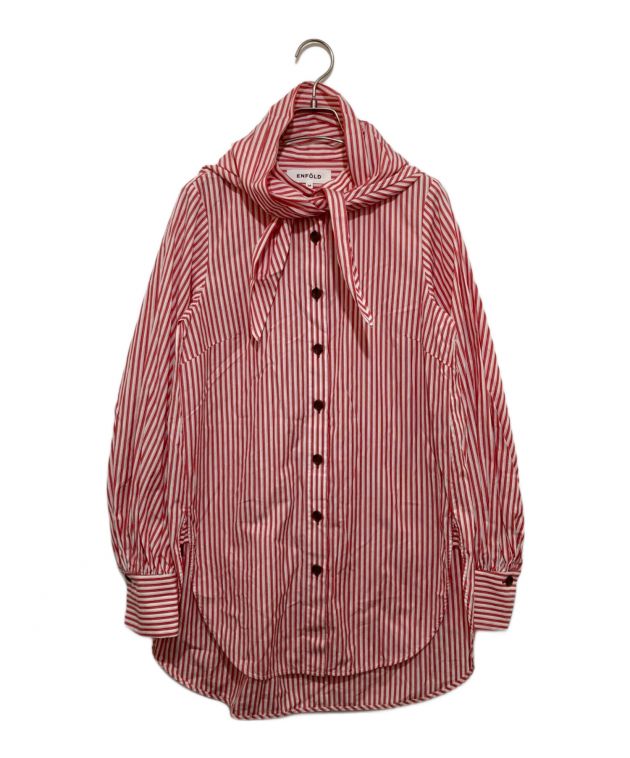 中古・古着通販】ENFOLD (エンフォルド) ストライプオーバー