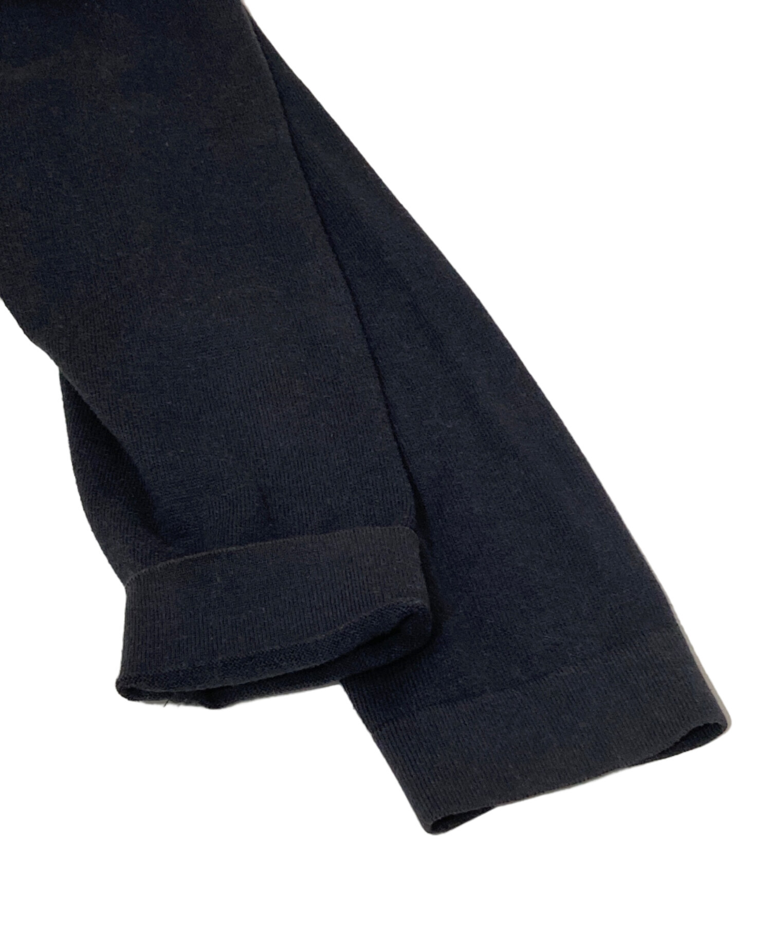 中古・古着通販】HERMES (エルメス) 総柄シルクシャツ ブラック サイズ