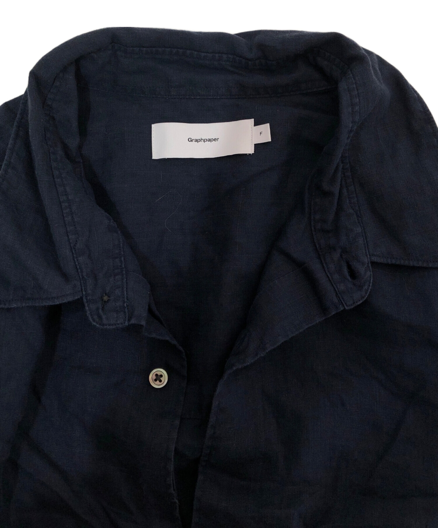 中古・古着通販】Graphpaper (グラフペーパー) リネンオーバーサイズ