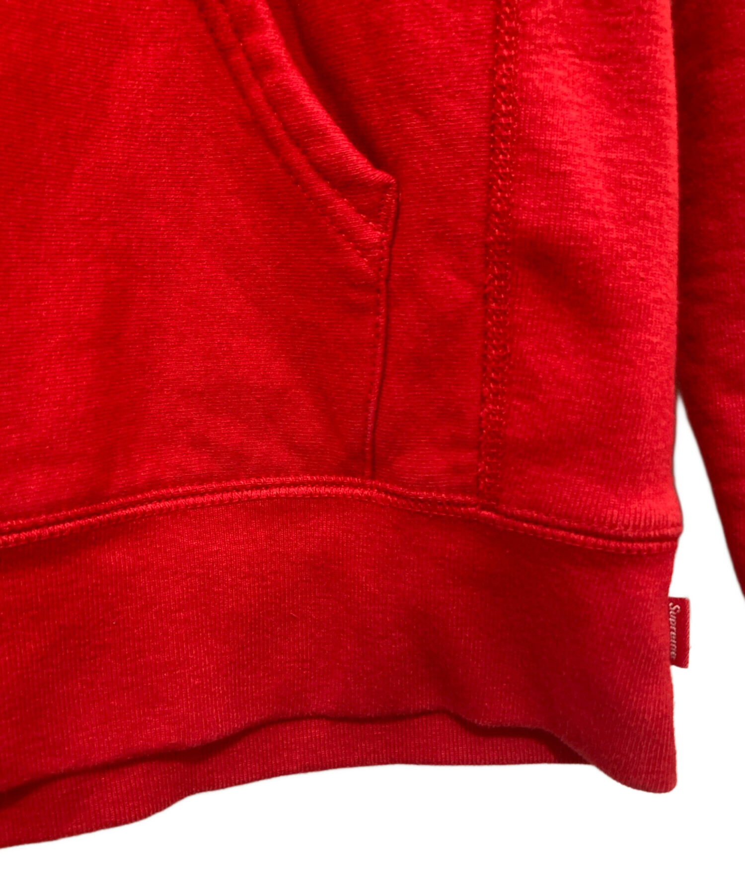 中古・古着通販】Supreme (シュプリーム) S logo split hooded レッド