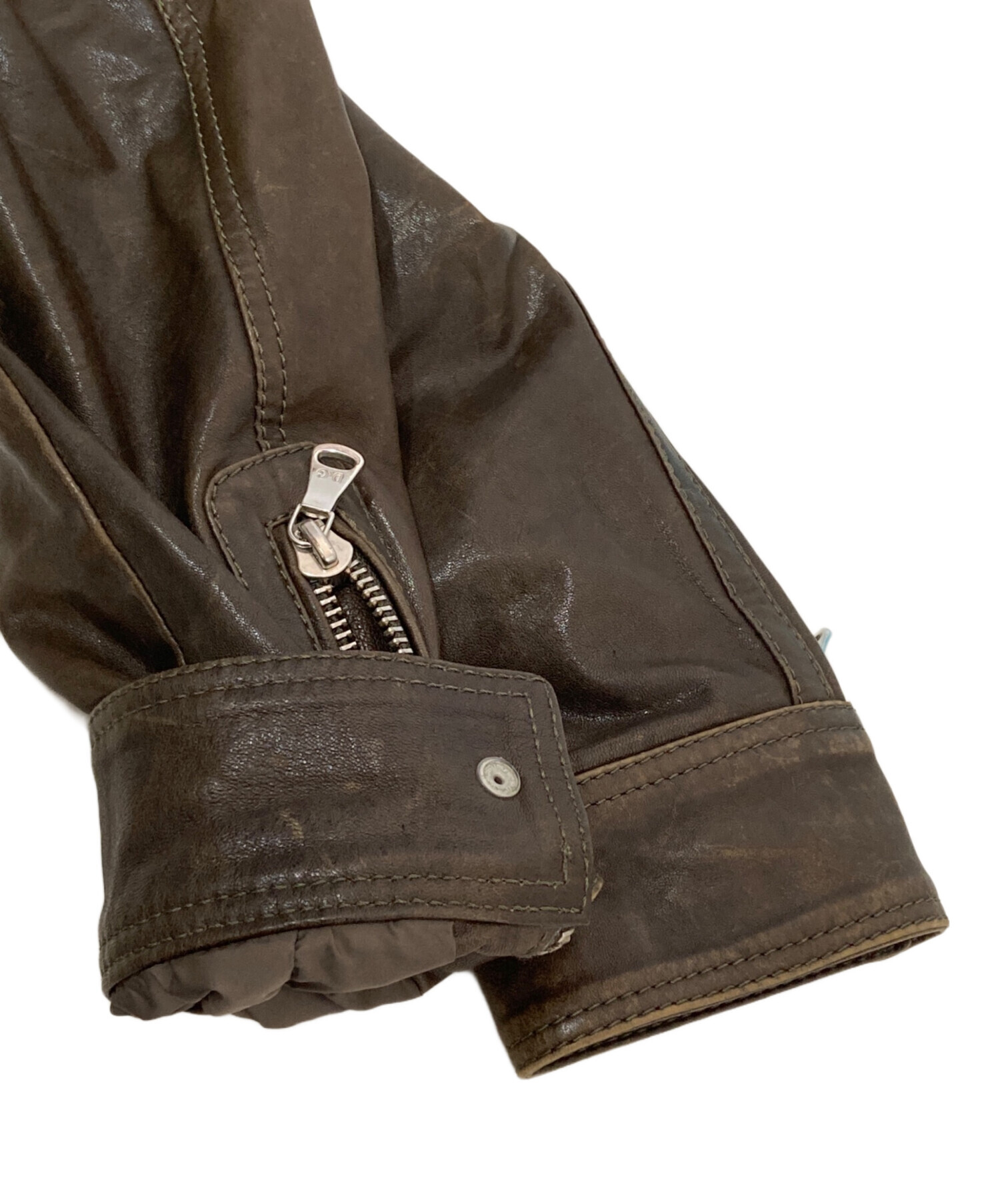 中古・古着通販】DOLCE & GABBANA (ドルチェ＆ガッバーナ) レザー