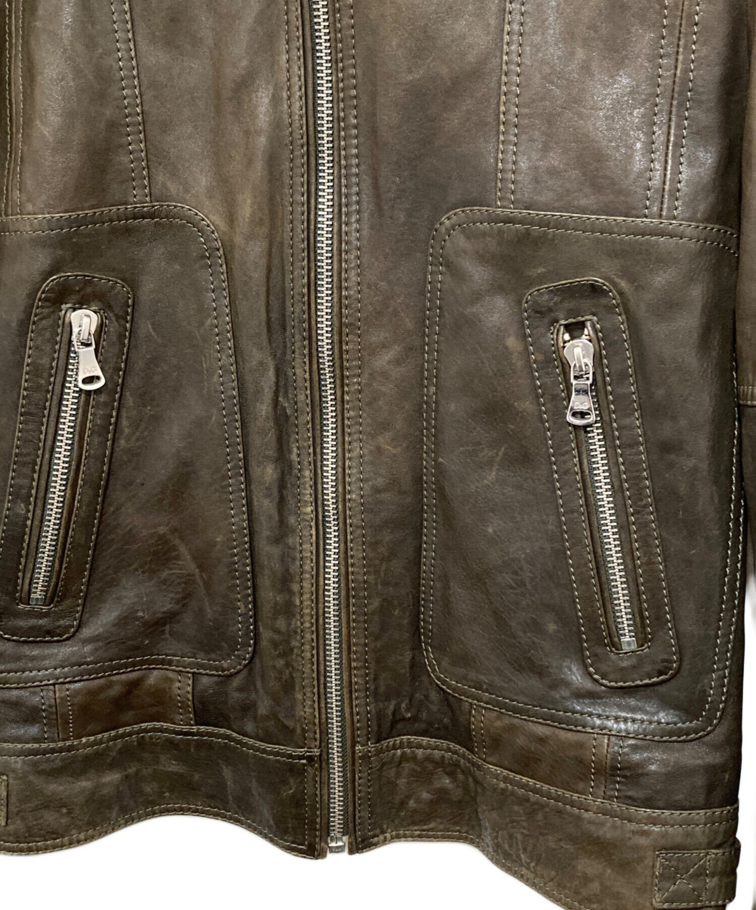 中古・古着通販】DOLCE & GABBANA (ドルチェ＆ガッバーナ) レザー