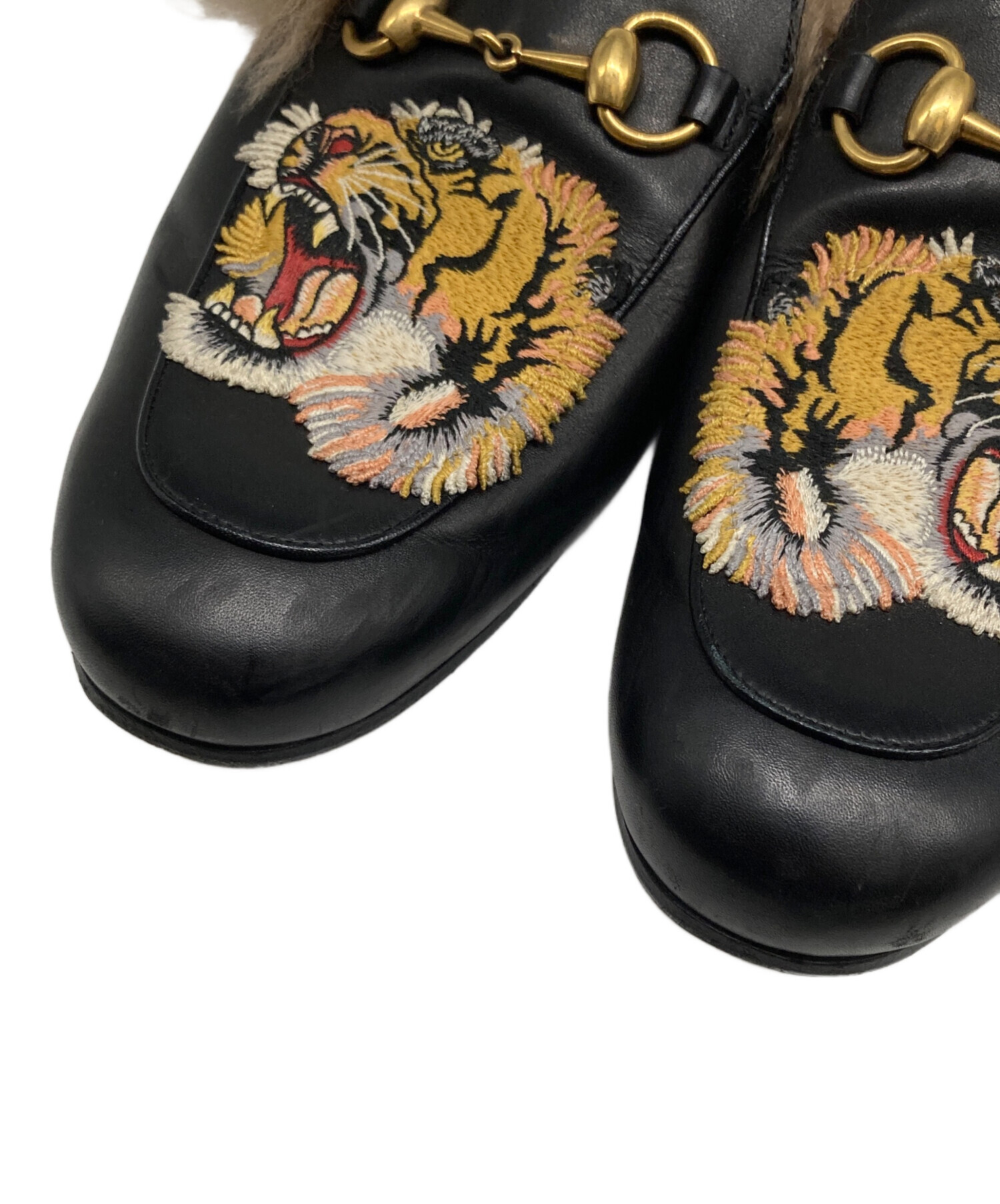 中古・古着通販】GUCCI (グッチ) プリンスタウンタイガースリッパ