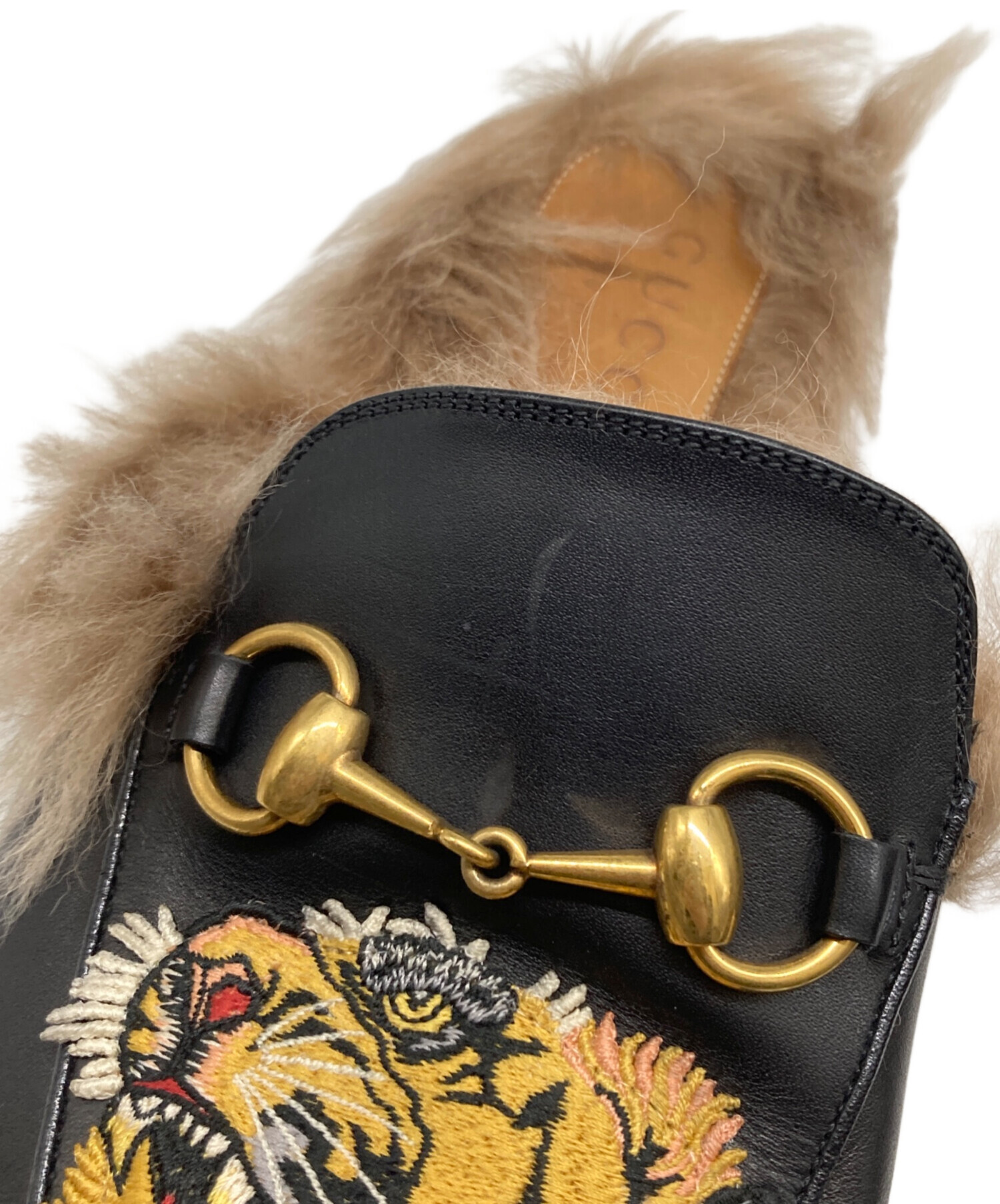 中古・古着通販】GUCCI (グッチ) プリンスタウンタイガースリッパ