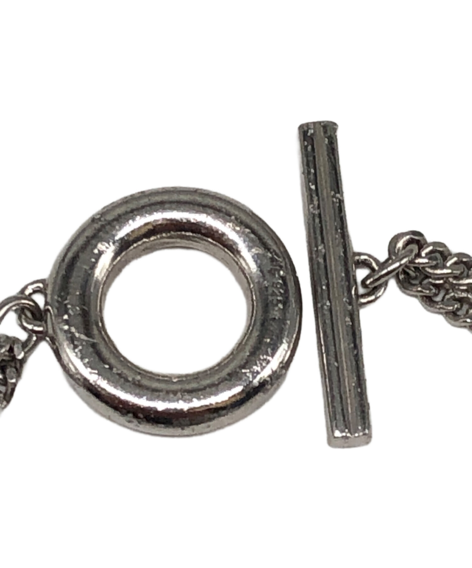 極美品 LOEWE ブレスレット アナグラム シルバー 925 チェーン 極美品 LOEWE ブレスレット アナグラム シルバー 925 チェーン