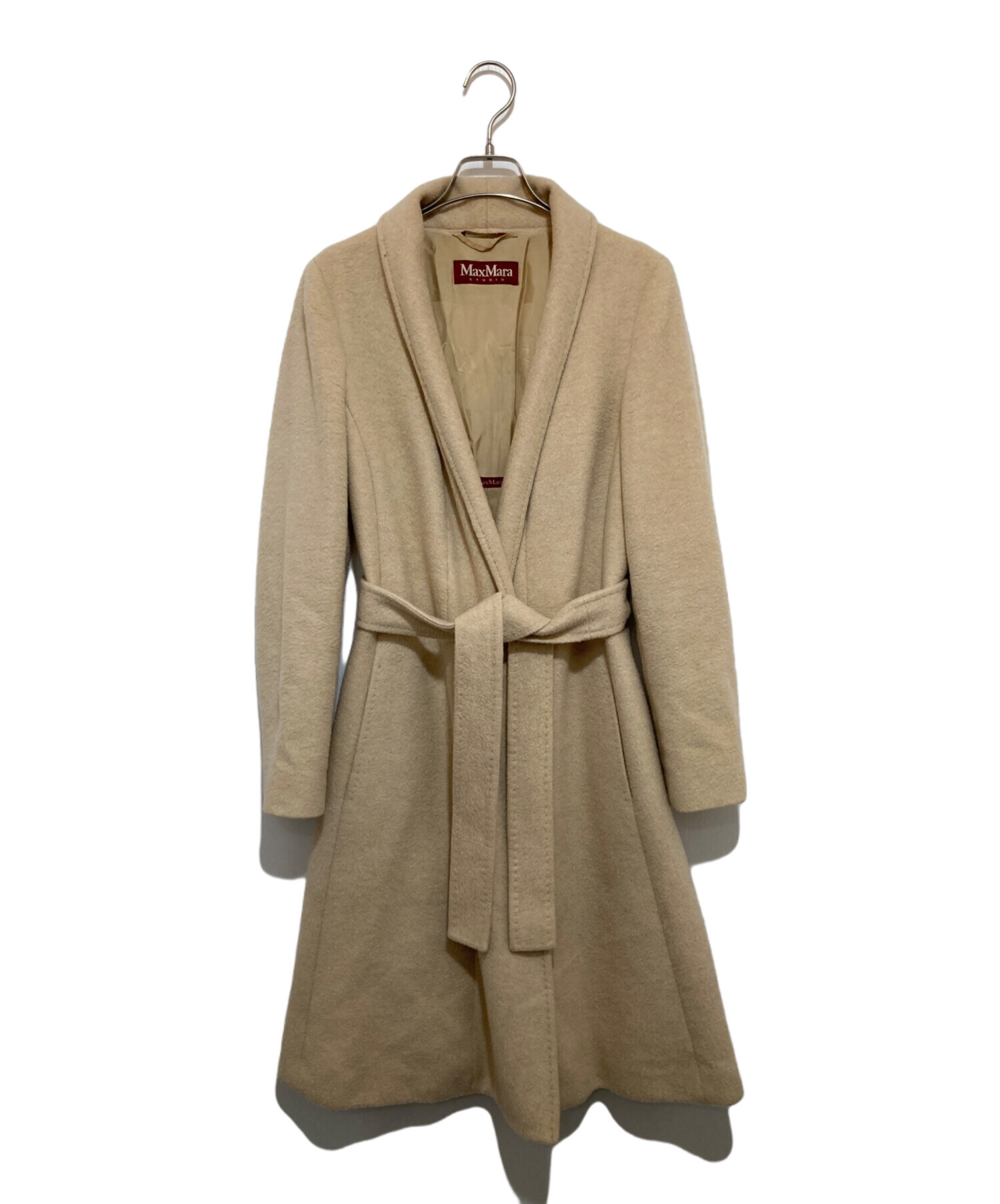 中古・古着通販】MaxMara (マックスマーラ) カシミヤウールコート 