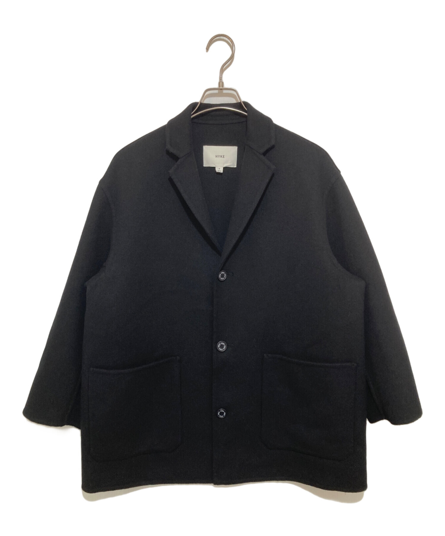 中古・古着通販】HYKE (ハイク) Shop coat ブラック サイズ:XL