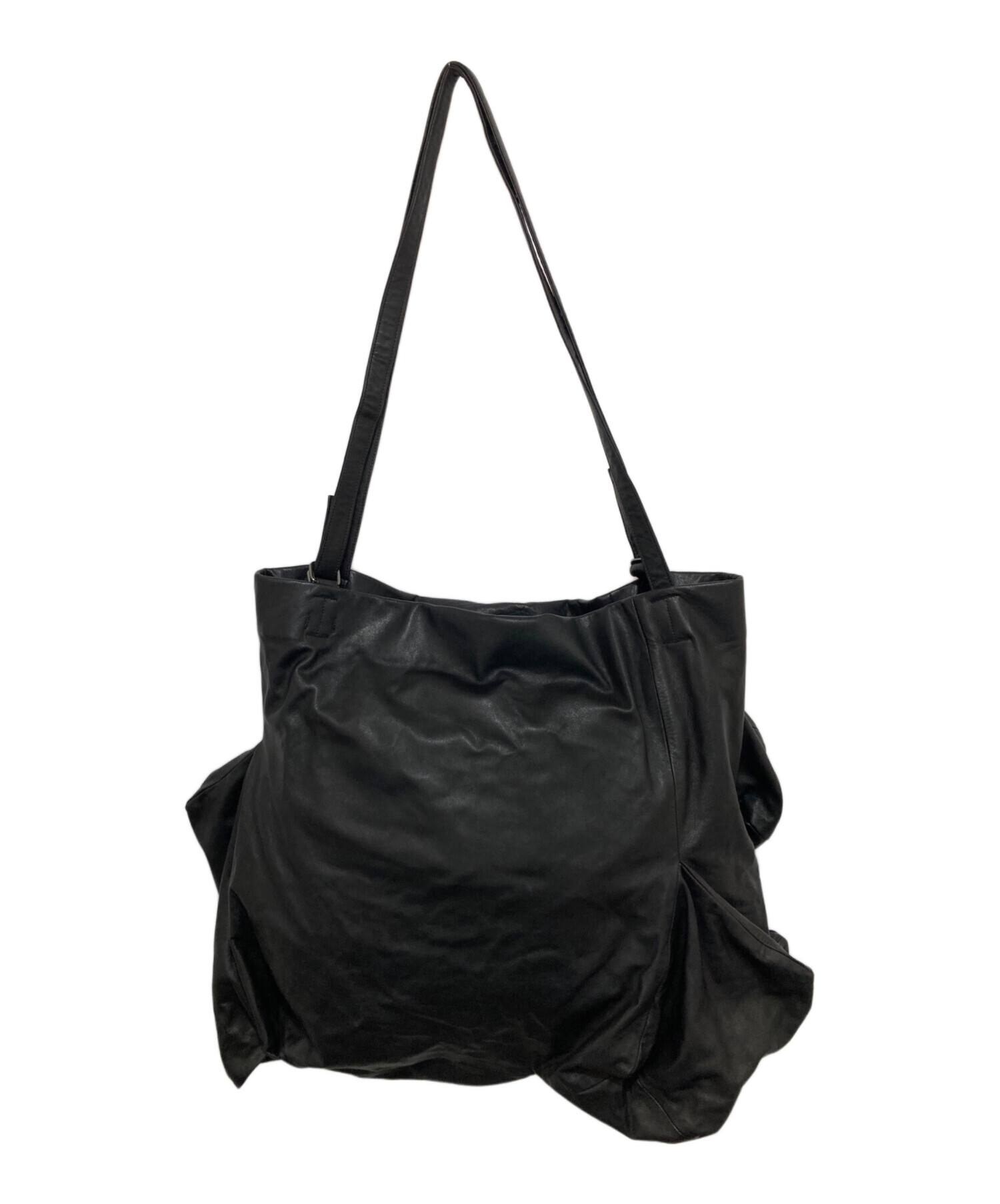 未使用品 ヨウジヤマモト discord バッグ 花柄 ブラック レザー 付属品 中古・古着通販】discord Yohji Yamamoto (ディスコード ヨウジ