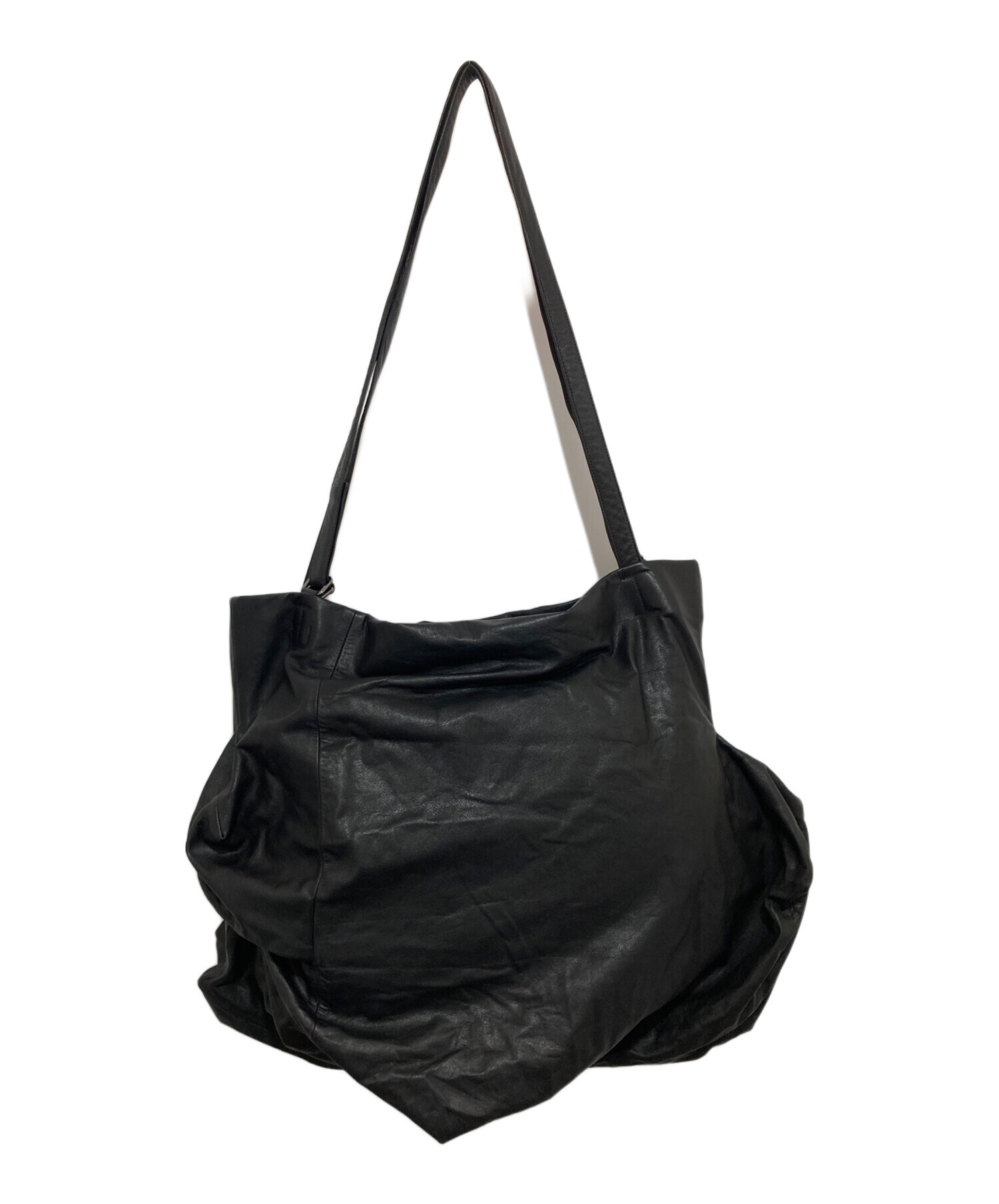 未使用品 ヨウジヤマモト discord バッグ 花柄 ブラック レザー 付属品 中古・古着通販】discord Yohji Yamamoto (ディスコード ヨウジ