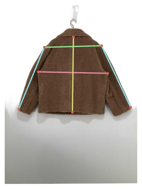 中古・古着通販】ACYM (アシーム) Teddy boa volume コート ブラウン