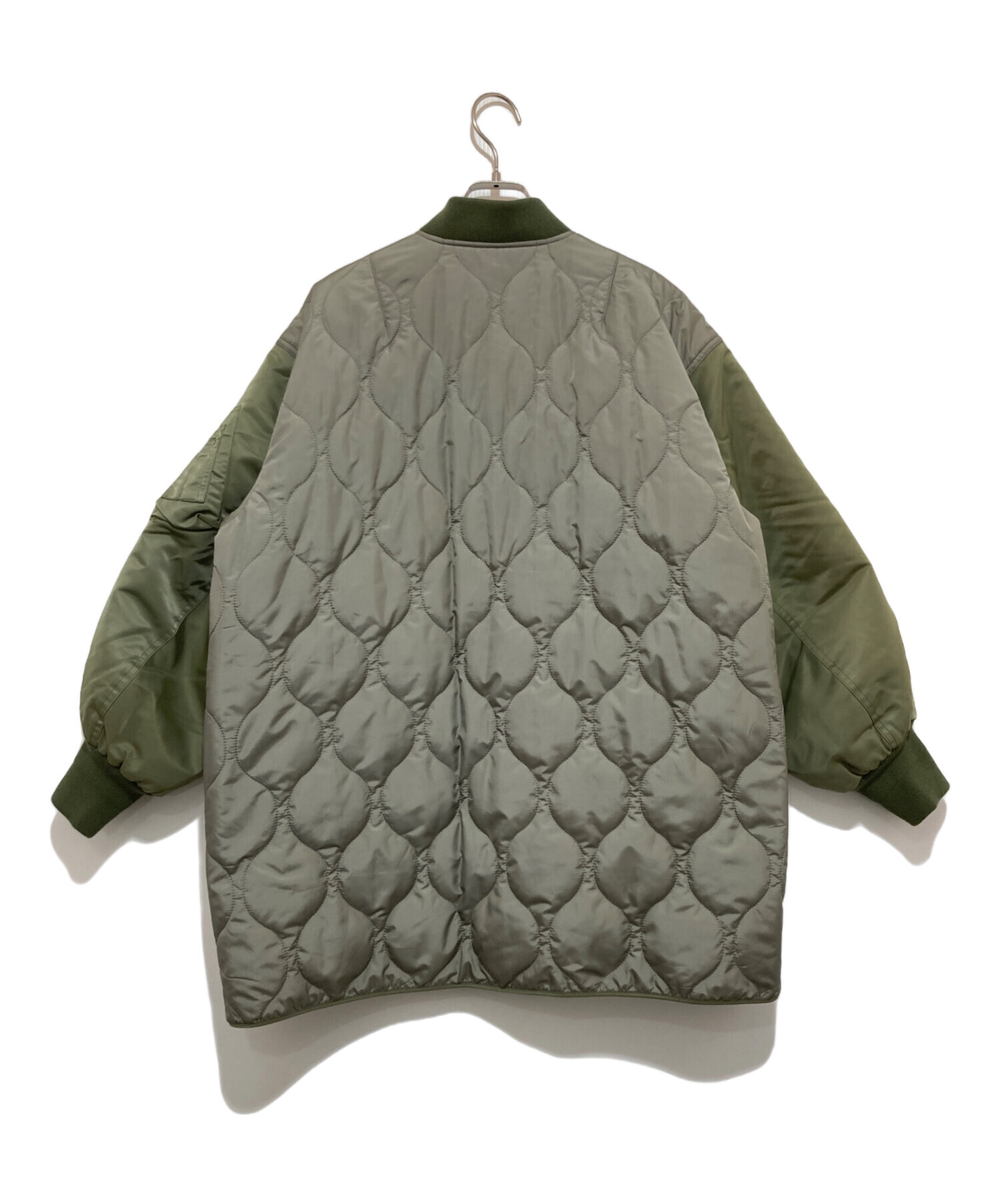 中古・古着通販】STUMBLY (スタンブリ―) Quilted Long MA-1 