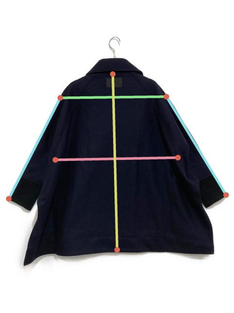 COG THE BIG SMOKE GWYNETH PEACOAT ネイビー COGTHEBIGSMOKE（コグザビッグスモーク）の「【COG THE BIG SMOKE