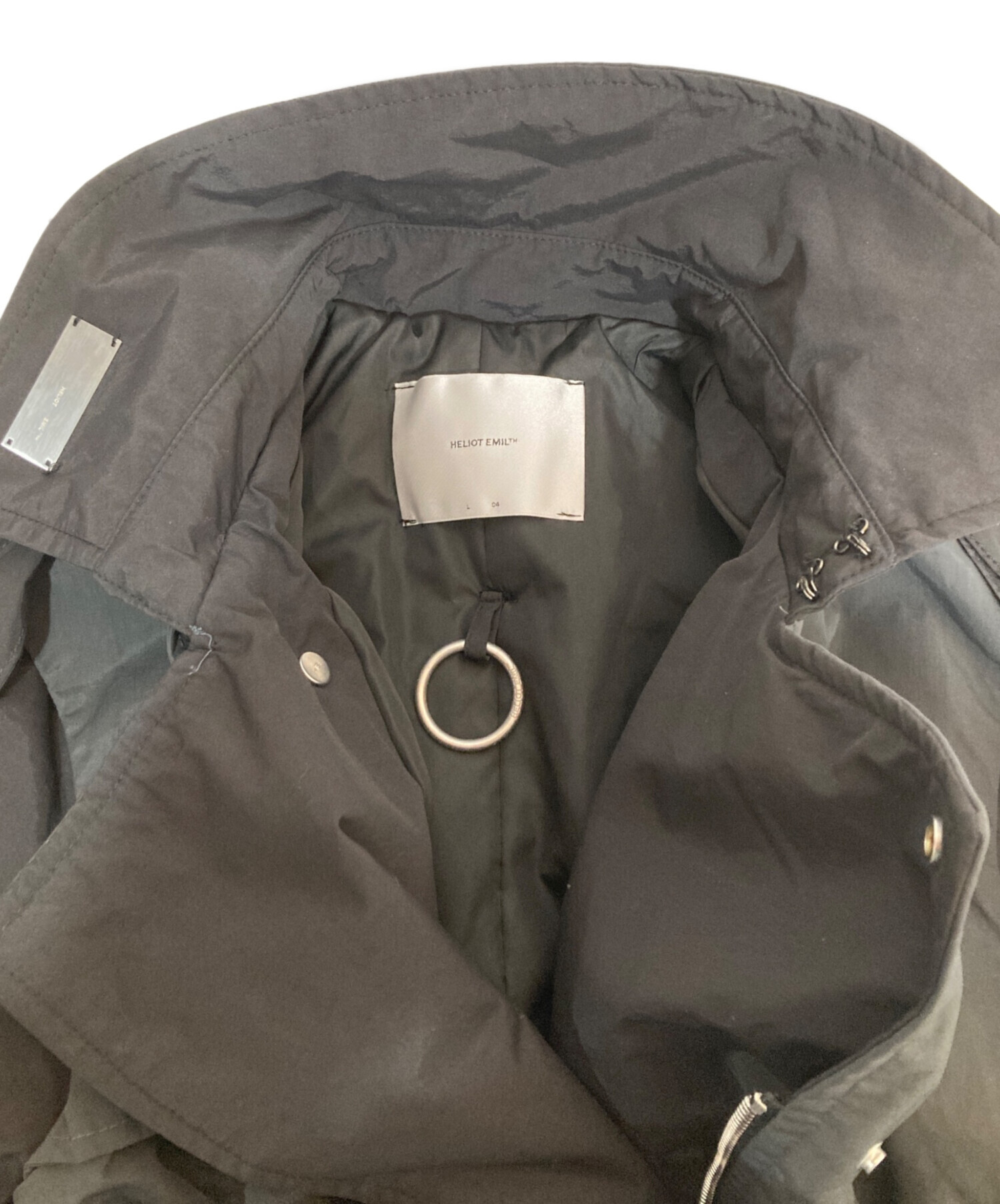 中古・古着通販】HELIOT EMIL (ヘリオットエミル) ナイロンコート 