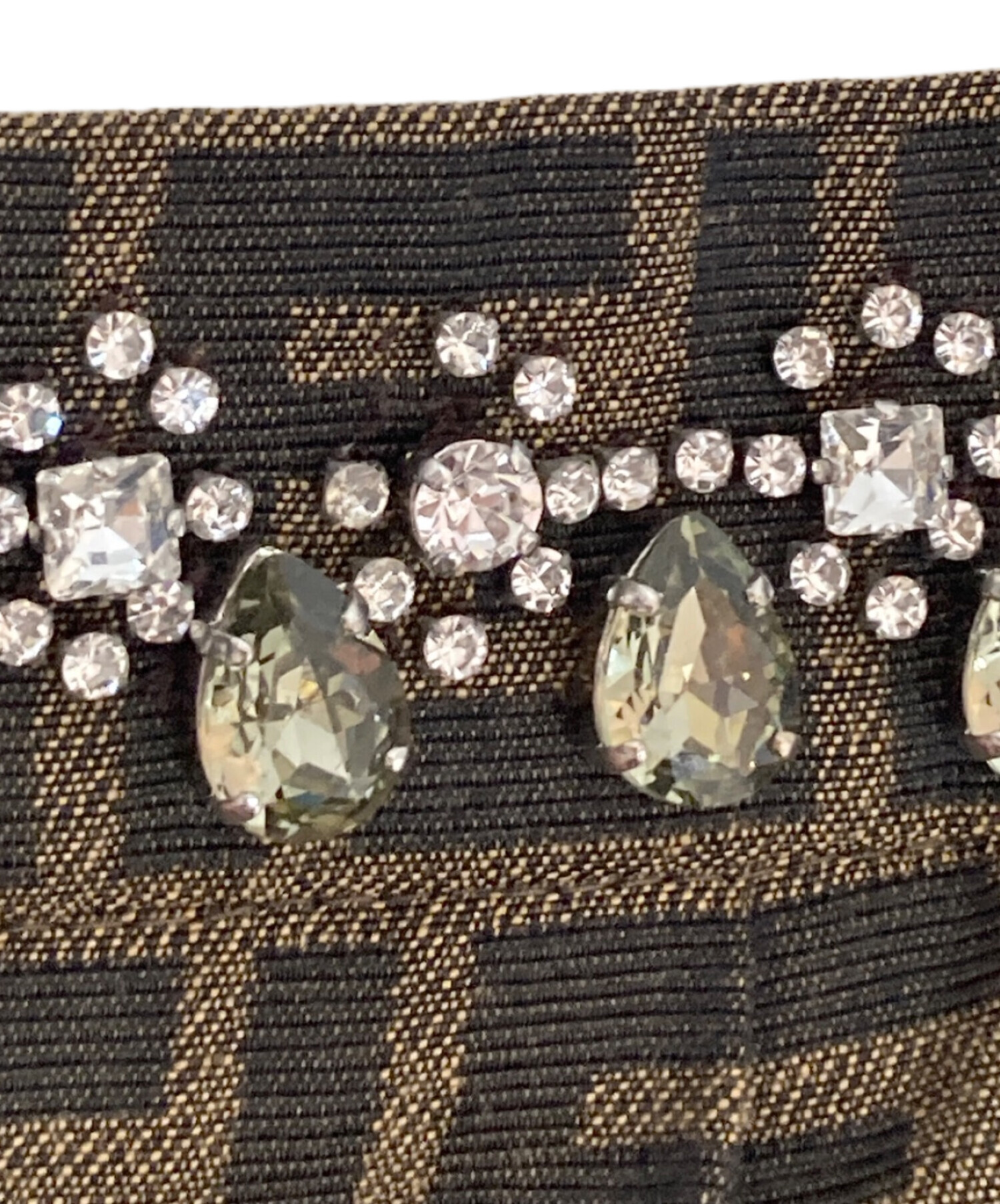 中古・古着通販】FENDI (フェンディ) ズッカ柄 ビジューミニスカート