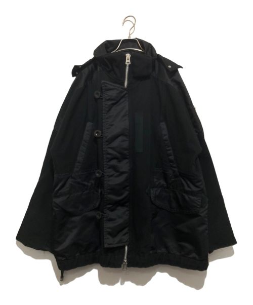 中古・古着通販】sacai (サカイ) Cotton Twill Nylon Blouson ブラック