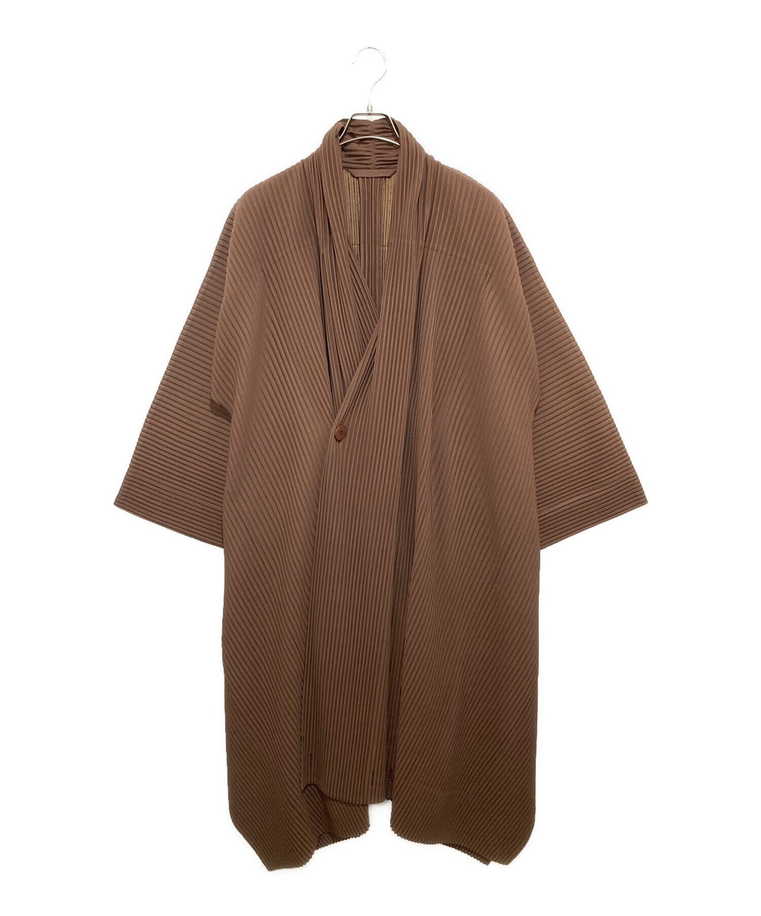 homme plisse issey miyake ガウンコート 中古・古着通販】HOMME PLISSE ISSEY MIYAKE (オムプリッセ イッセイ