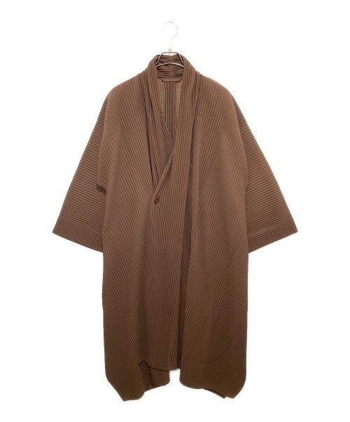 イッセイミヤケ　オムプリッセ　ブラウン プリーツ 中古・古着通販】HOMME PLISSE ISSEY MIYAKE (オムプリッセ イッセイ