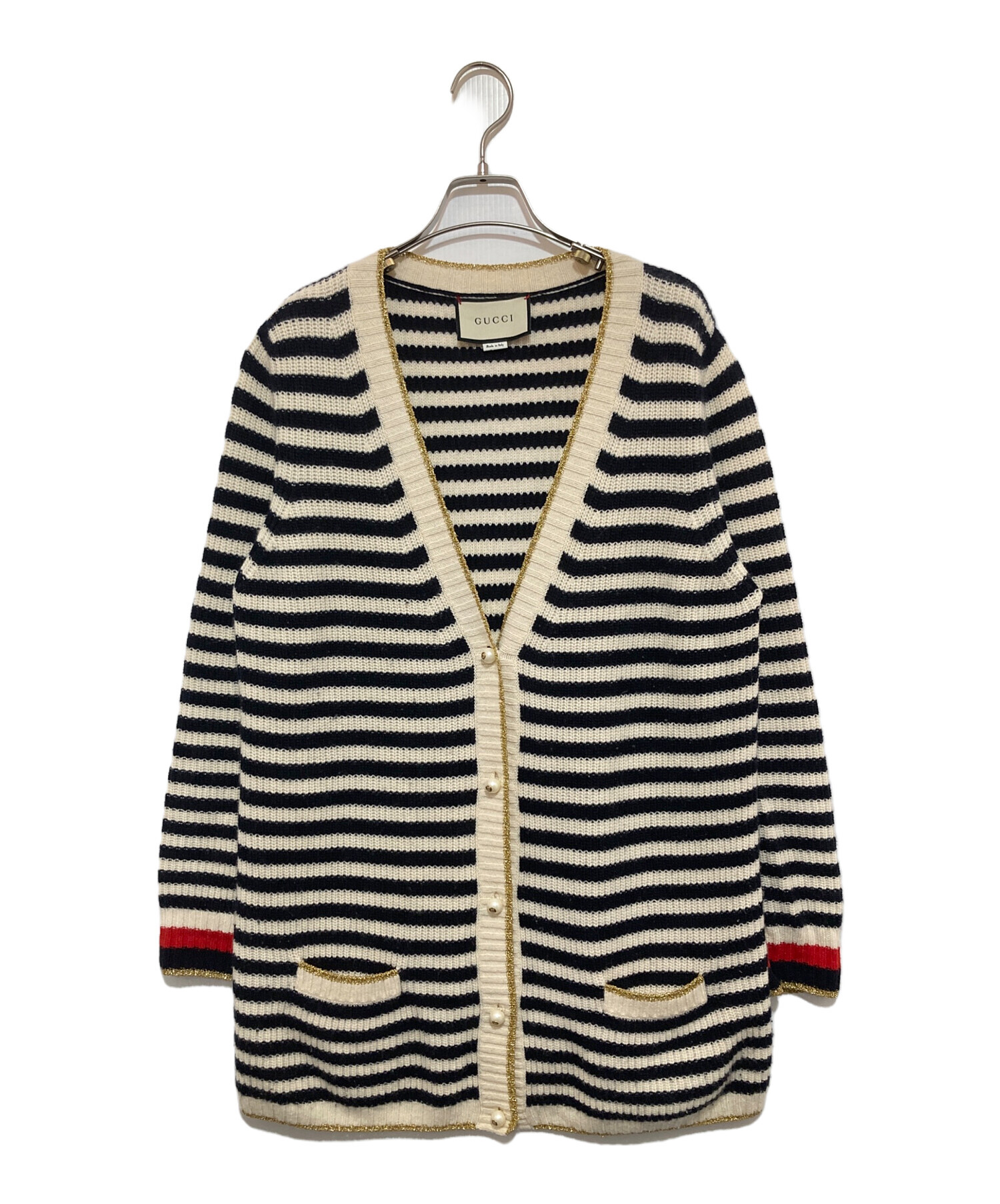 中古・古着通販】GUCCI (グッチ) カシミヤブレンドカーディガン 