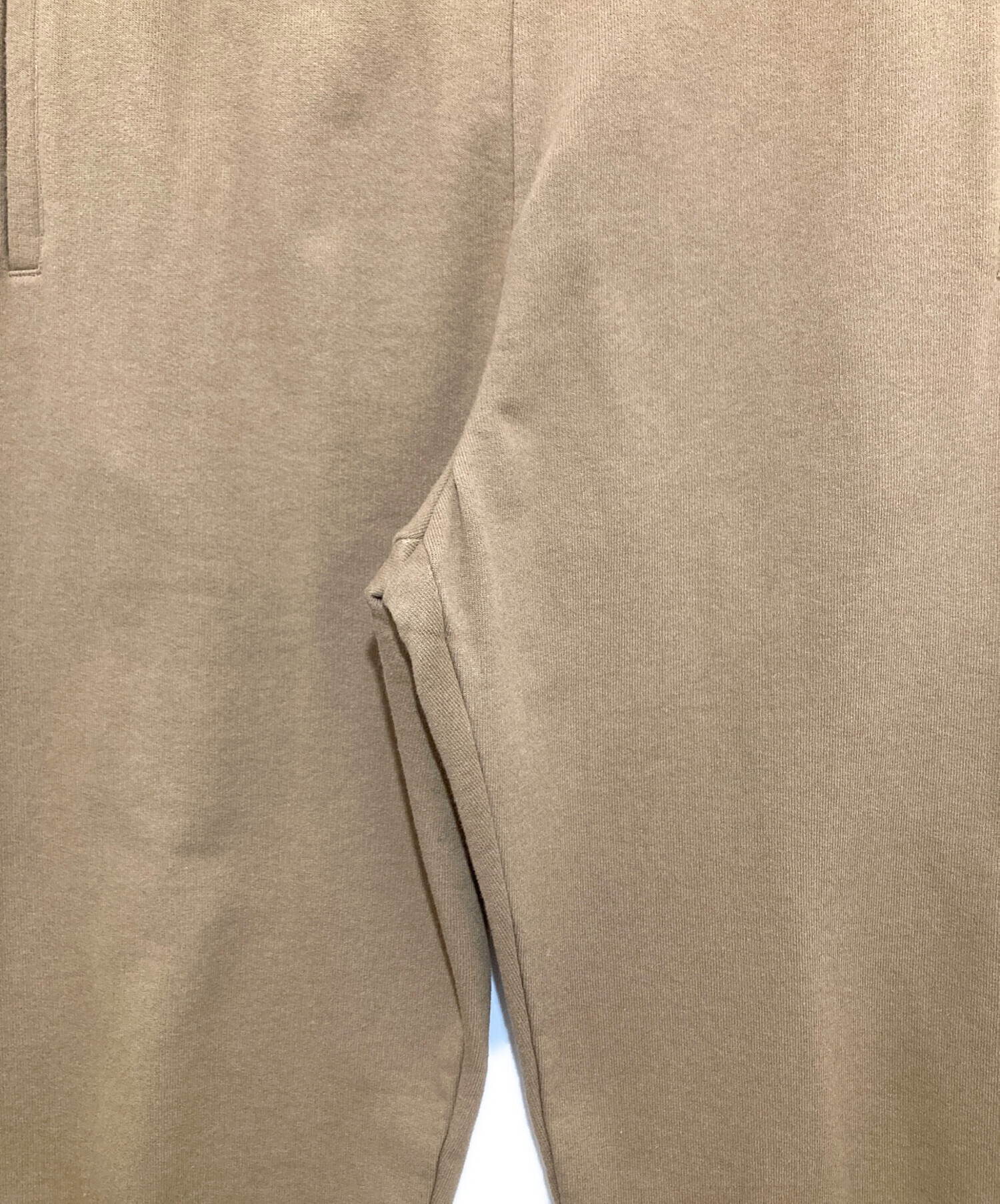 中古・古着通販】GUCCI (グッチ) サイドロゴスウェットパンツ ブラウン