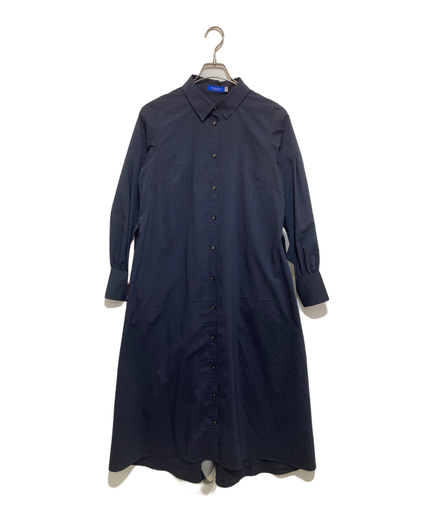BURBERRY BLUE LABEL コート ワンピース BURBERRY BLUE LABEL ネイビー