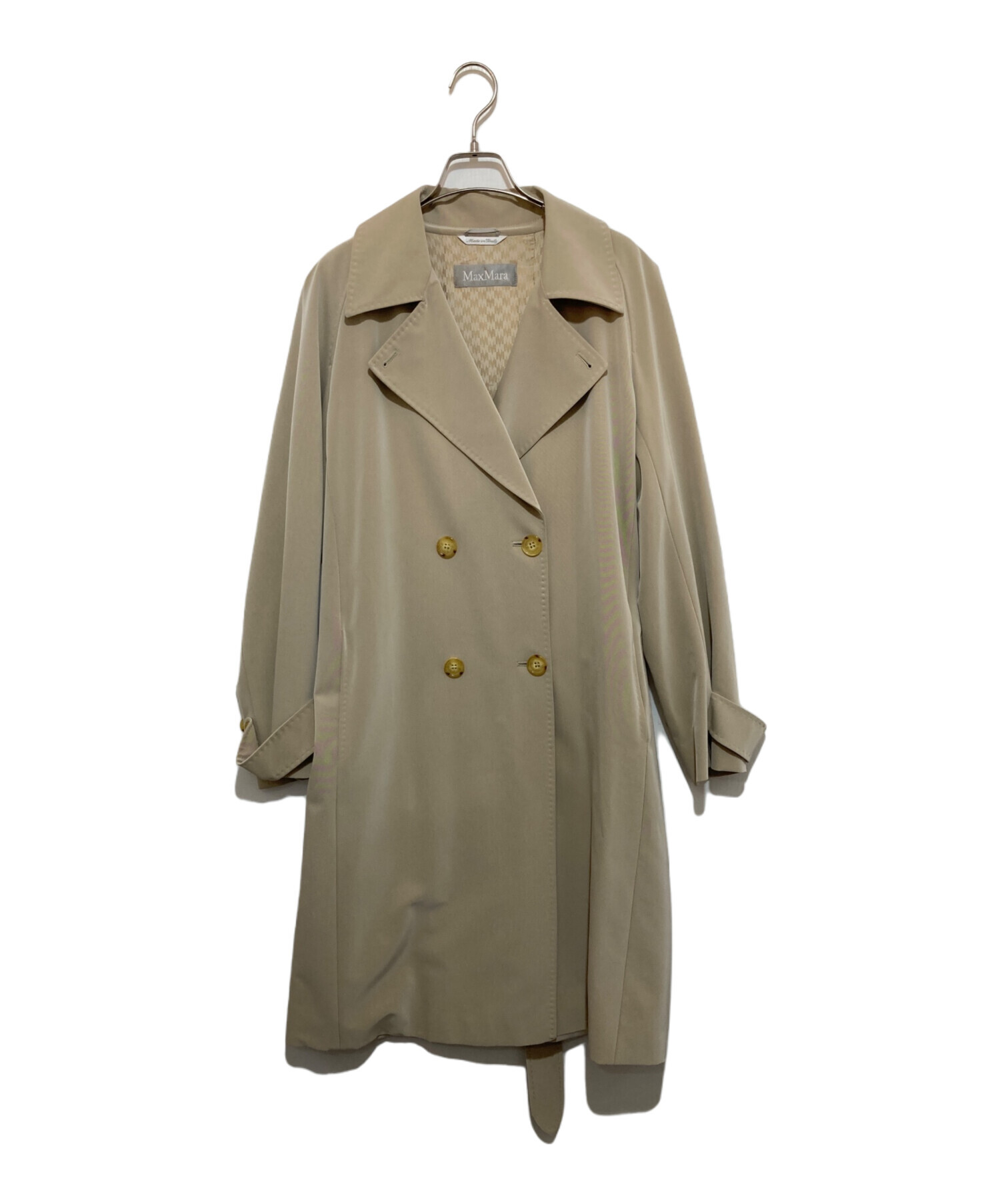Max Mara トレンチコート スプリングコート ベージュ 中古・古着通販 