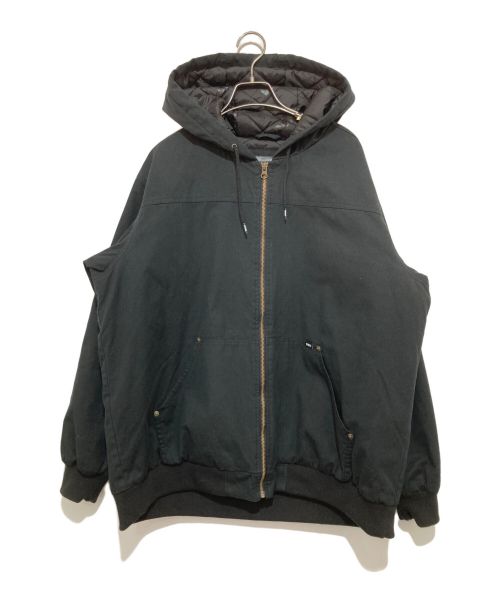 中古・古着通販】FTC (エフティーシー) WASHED CANVAS HOODED JACKET