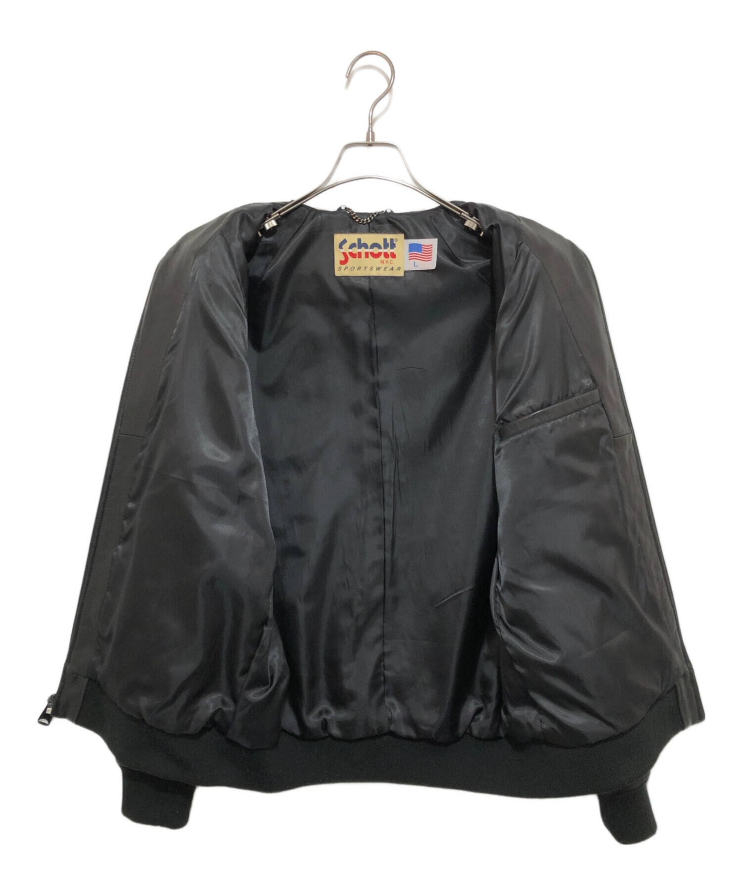 中古・古着通販】Schott (ショット) クラシックレーサー ラインレザー