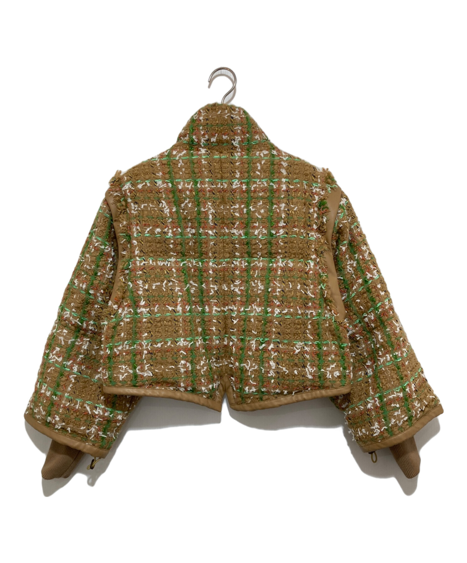 23区 ツィードダウンジャケット size38 タグ付き/23区/LIMONTAツイード