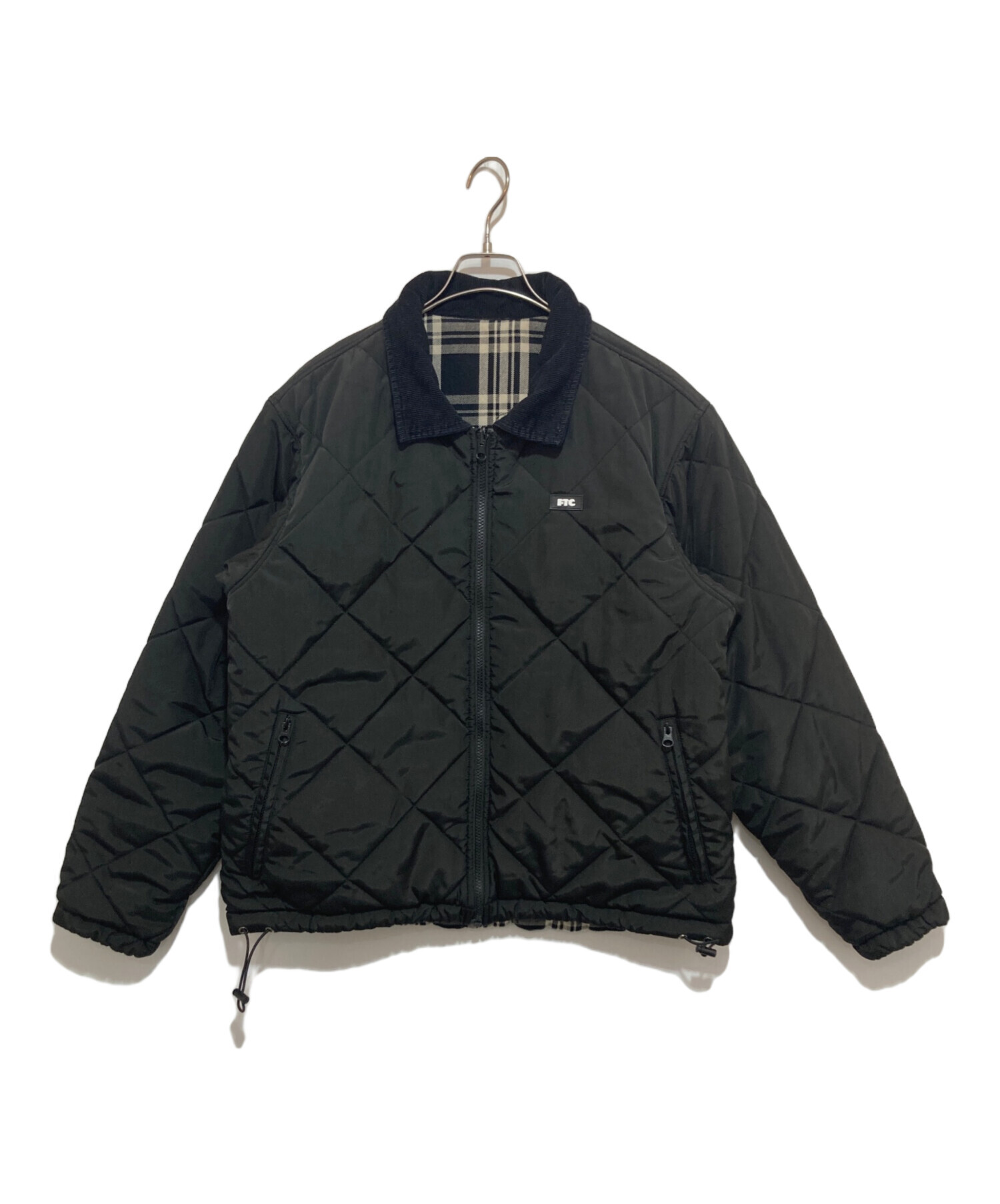 中古・古着通販】FTC (エフティーシー) REVERSIBLE PLAID PUFFY JACKET