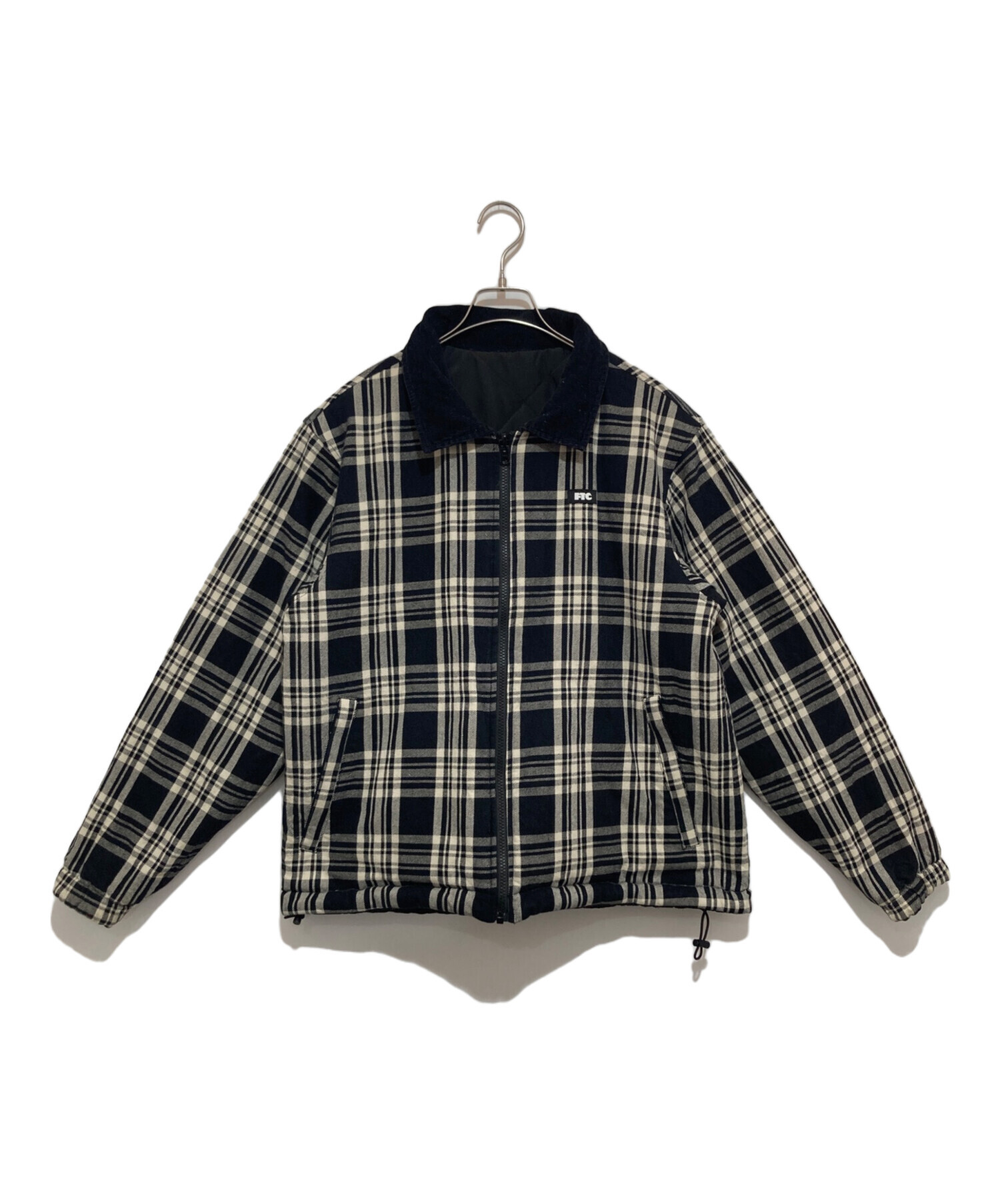 中古・古着通販】FTC (エフティーシー) REVERSIBLE PLAID PUFFY JACKET 
