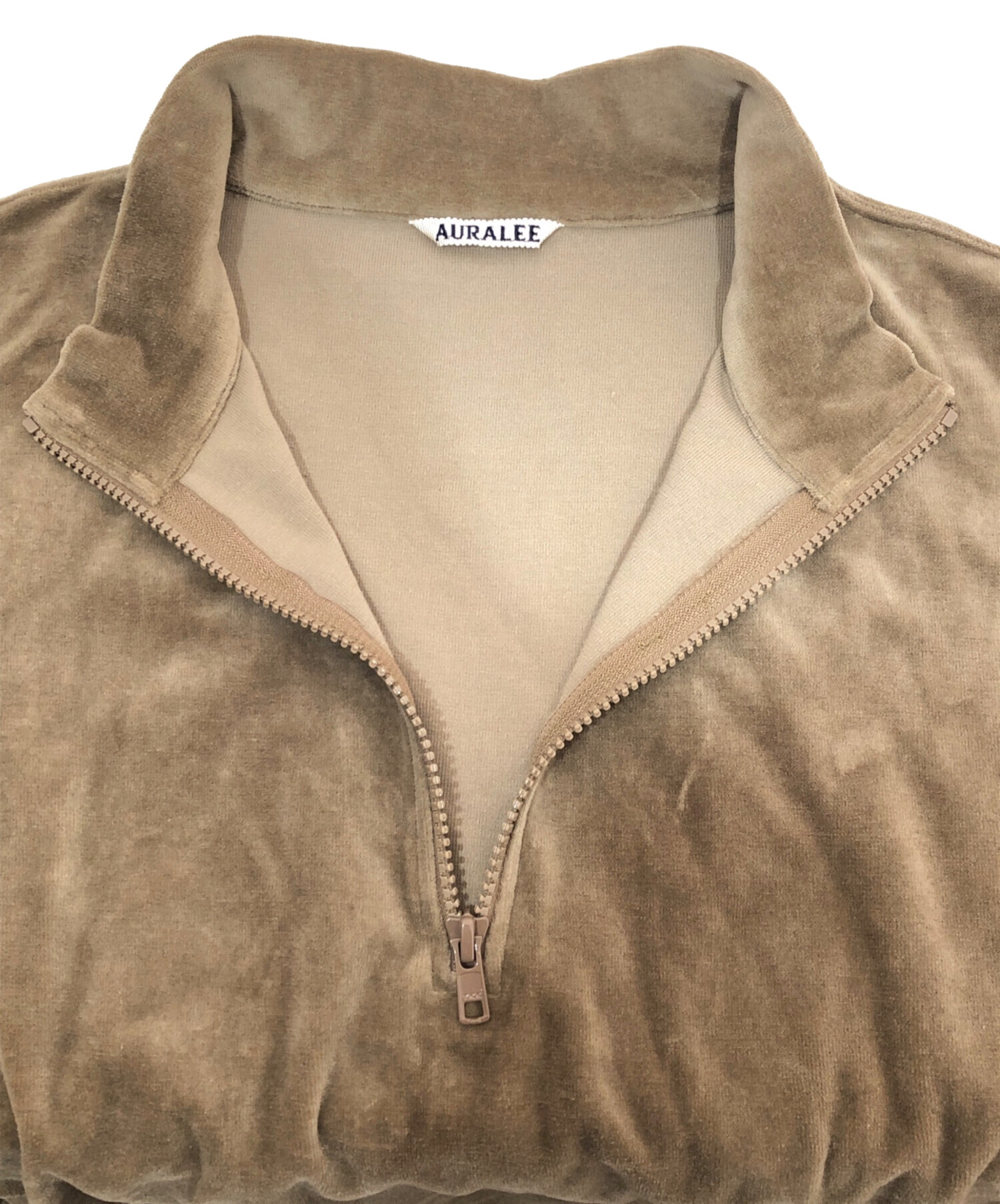 中古・古着通販】AURALEE (オーラリー) ORGANIC COTTON VELOUR HALF  