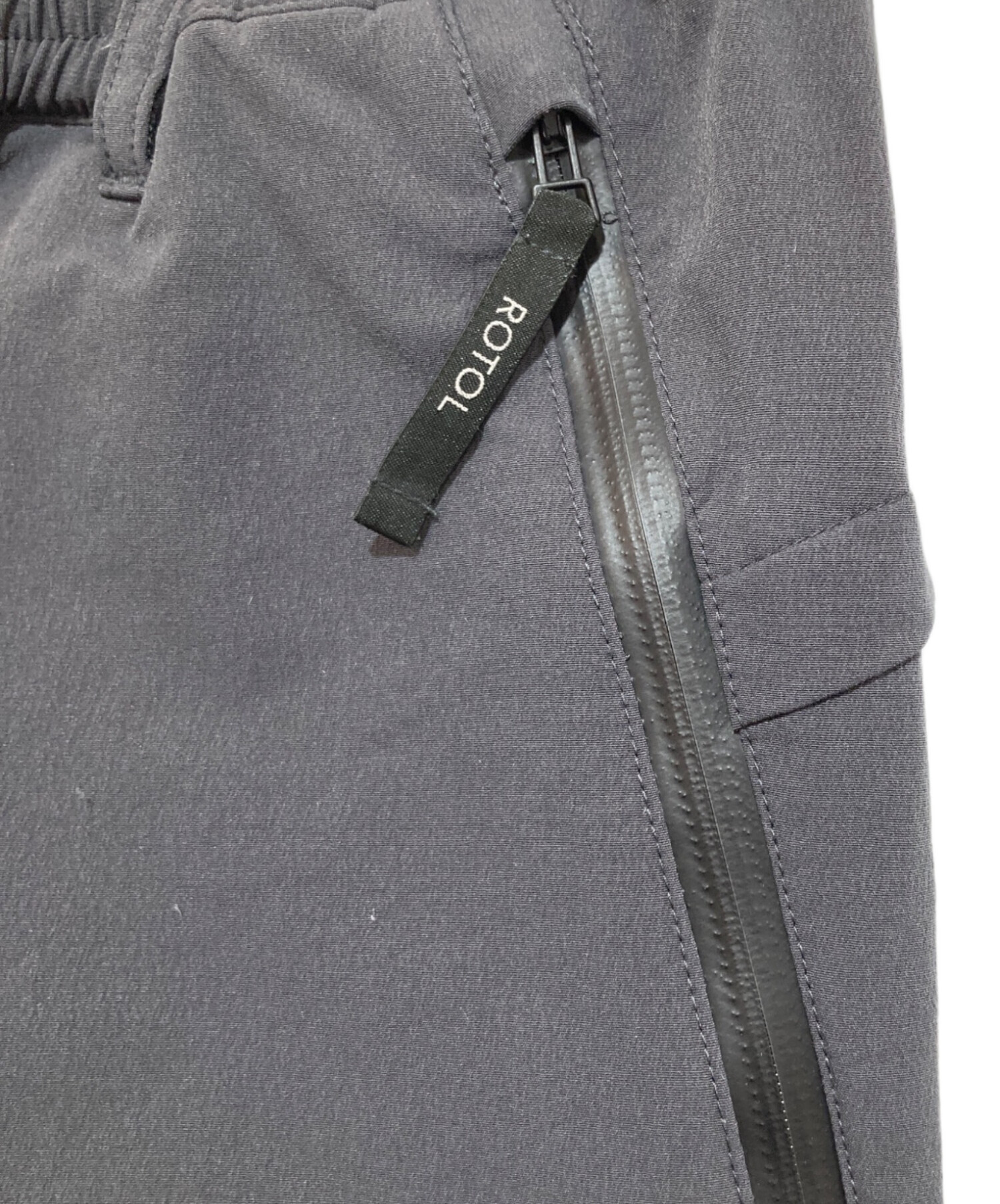 中古・古着通販】ROTOL (ロトル) TWIST TRACK PANTS グレー サイズ:1