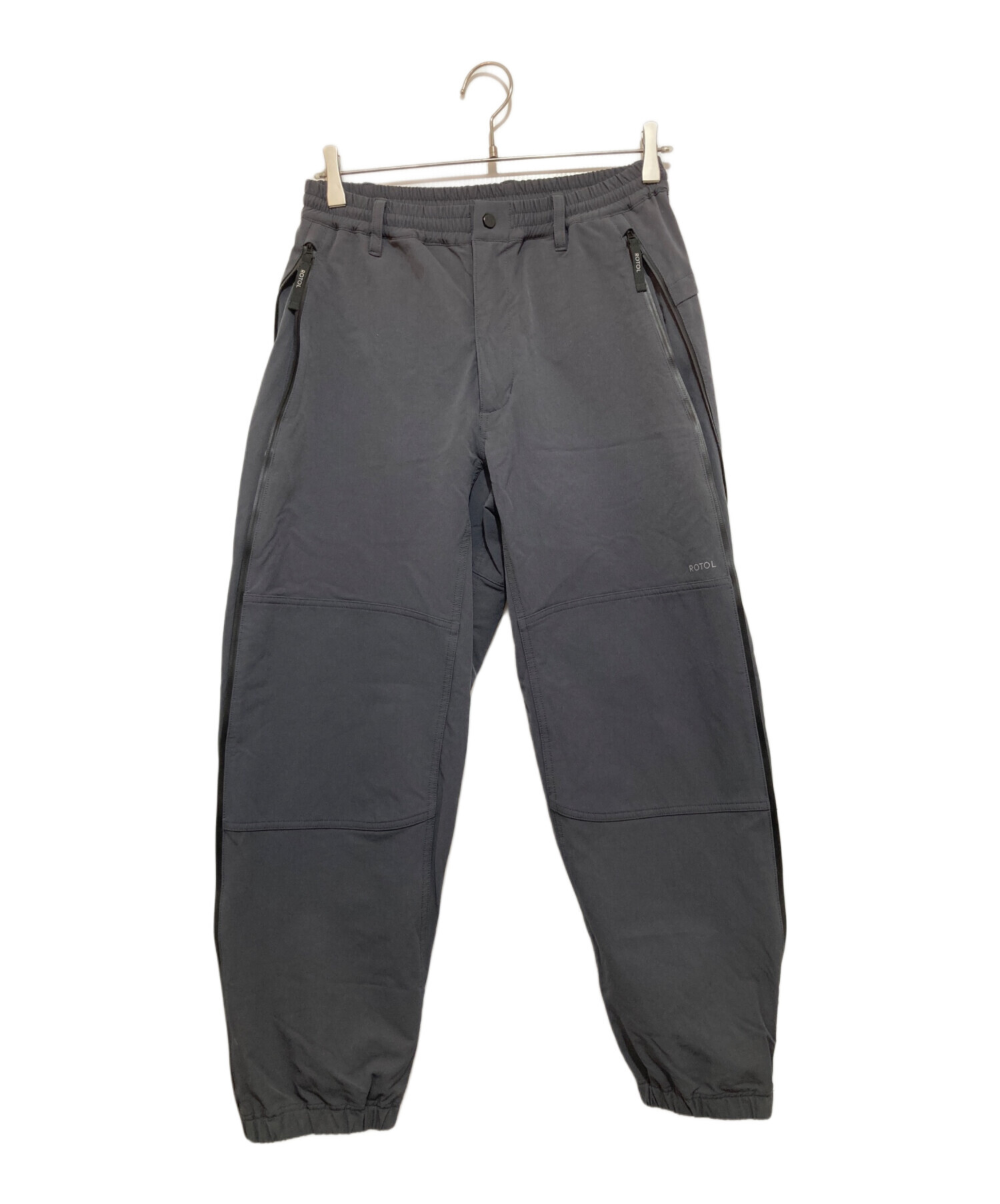 ROTOL 2023AW TRACKTECK PANTS カーキグレーサイズ2M 中古・古着通販】ROTOL (ロトル) TWIST TRACK PANTS グレー サイズ:1