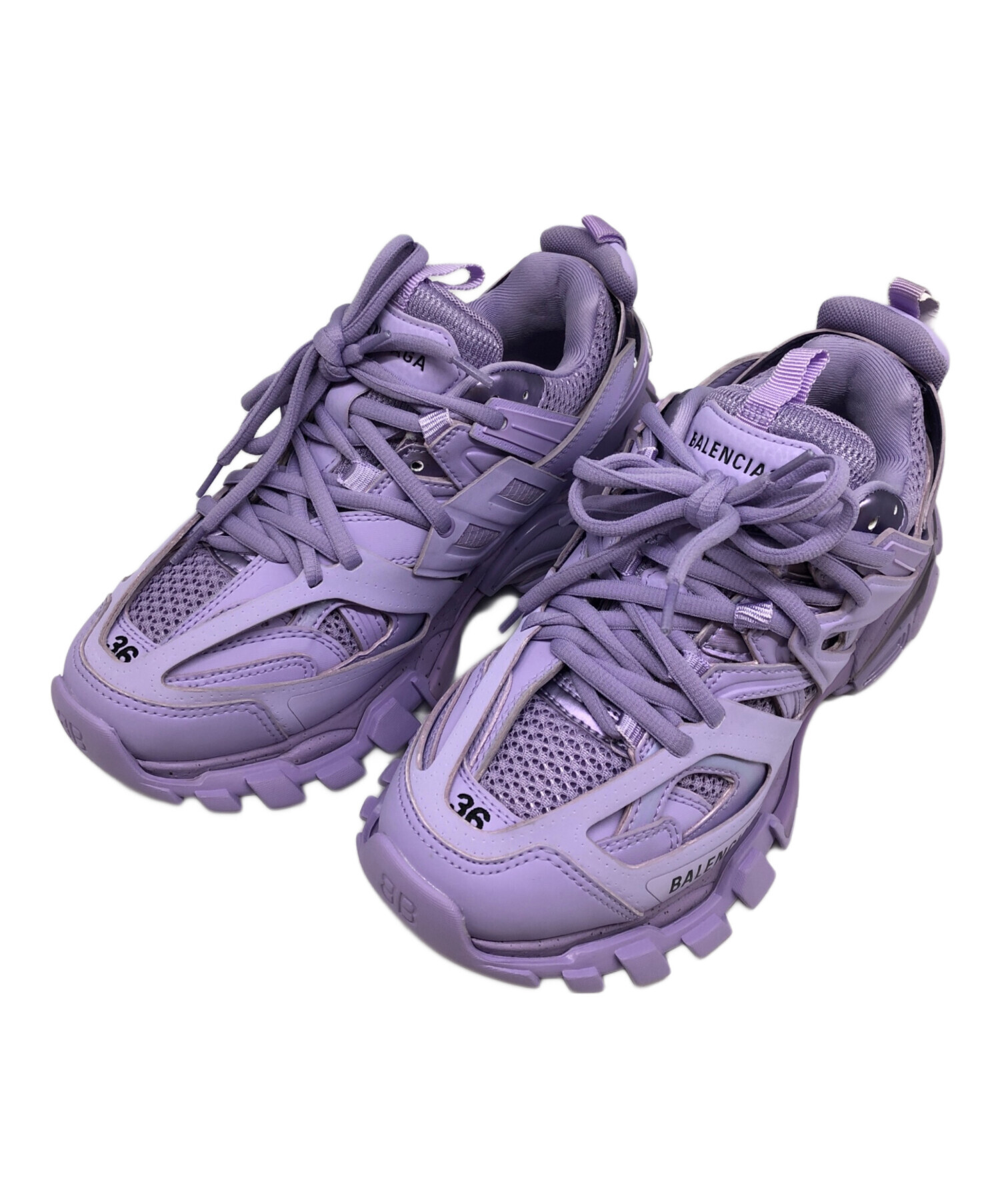 中古・古着通販】BALENCIAGA (バレンシアガ) TRACK TRAINER パープル