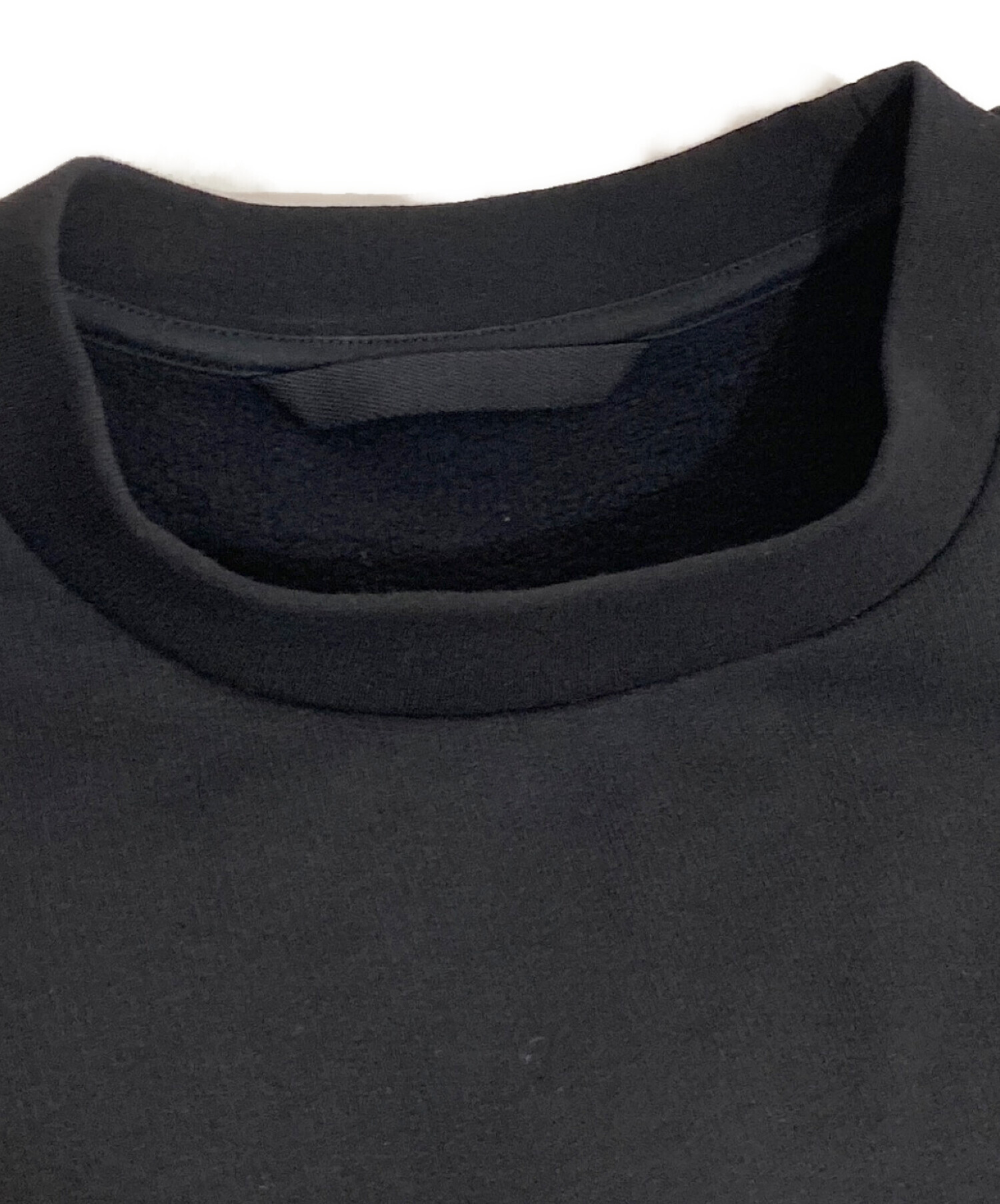 中古・古着通販】MONCLER (モンクレール) BLACK LOGO SWEATSHIRT