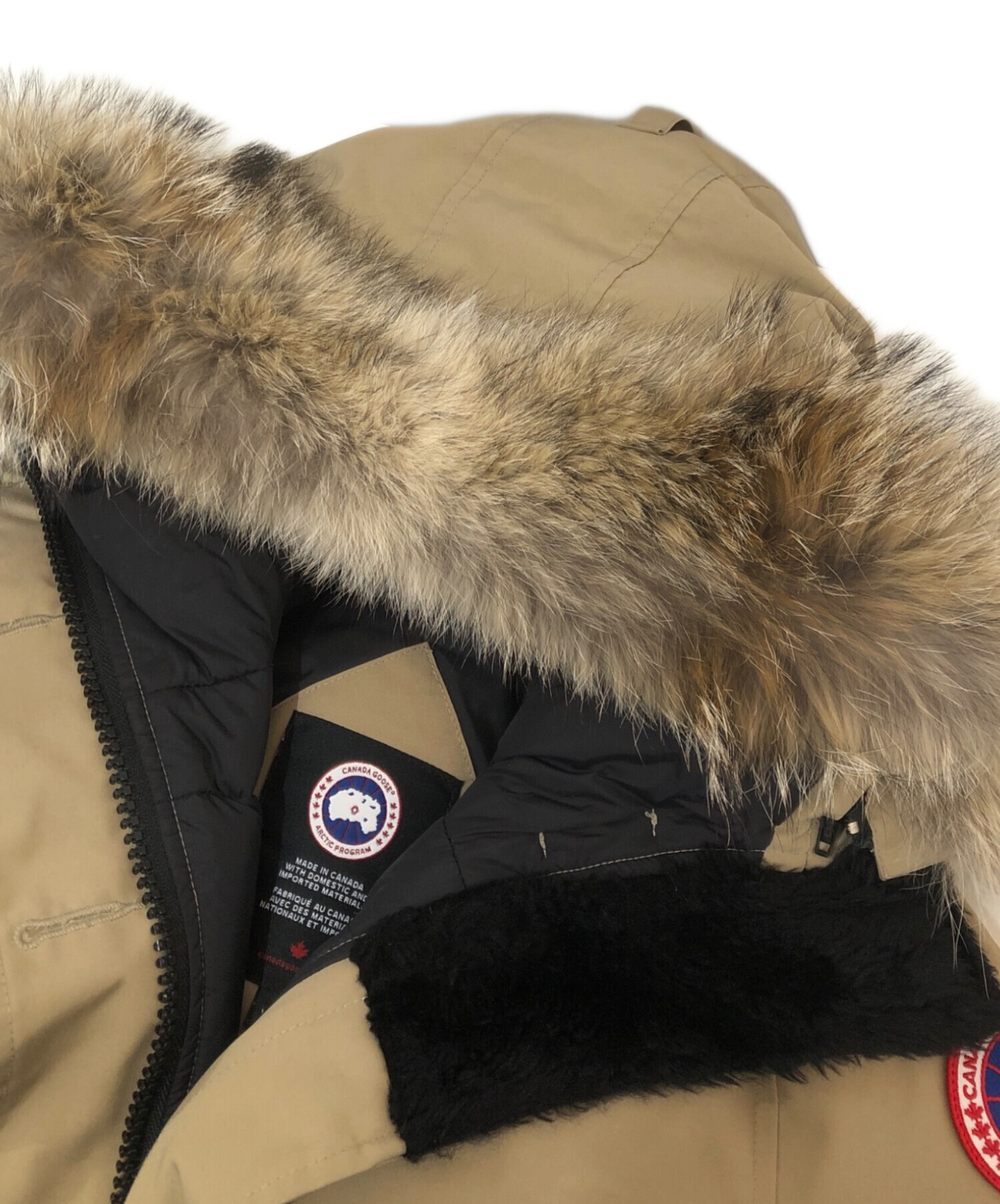 中古・古着通販】CANADA GOOSE (カナダグース) BRONTE PARKA ブラウン 