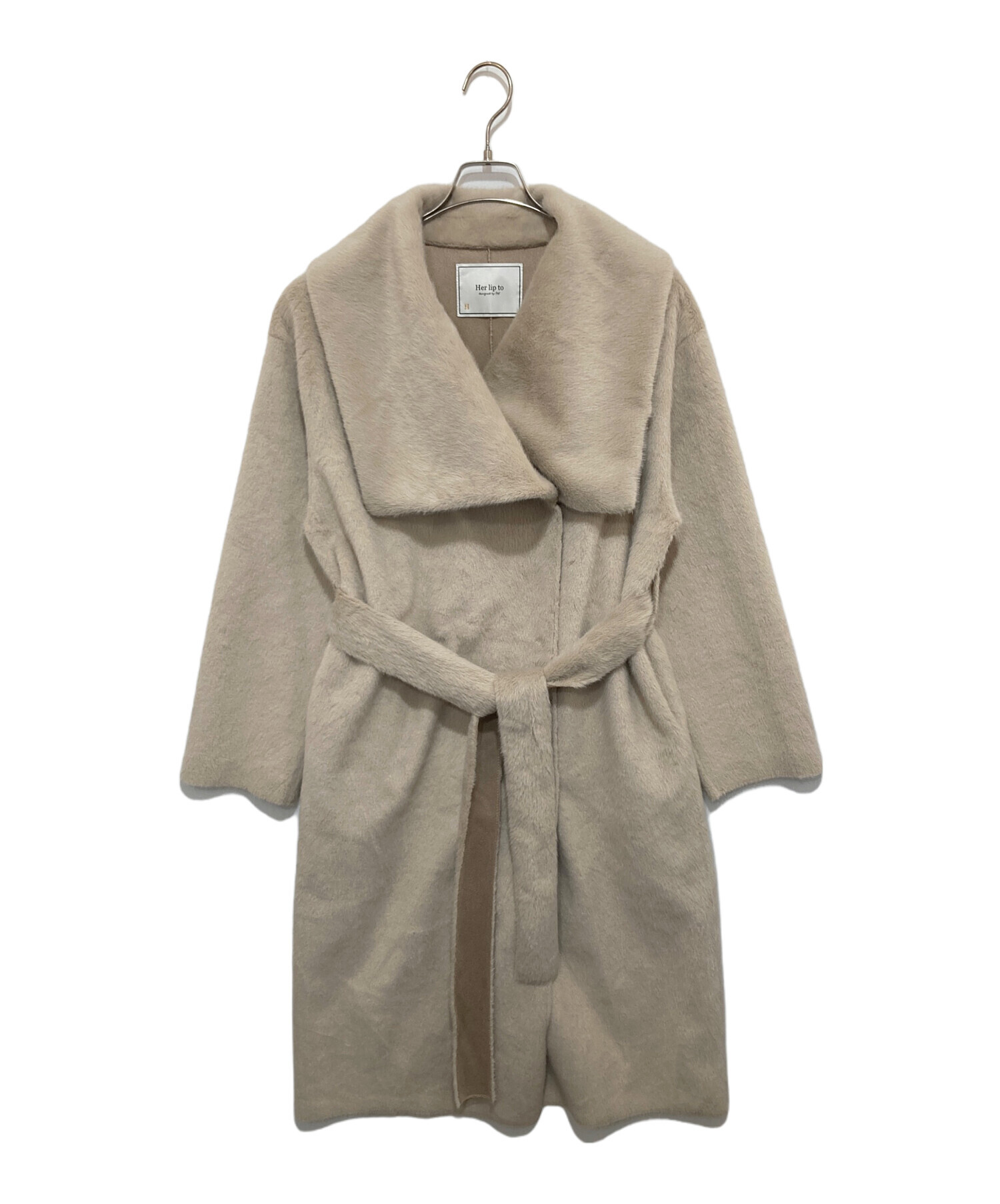 中古・古着通販】Her lip to (ハーリップトゥ) Grace Wrap Coat