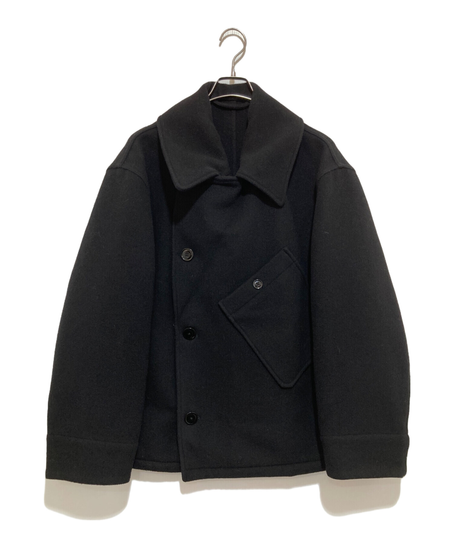 中古・古着通販】LEMAIRE (ルメール) DISPATCH PEACOAT ブラック
