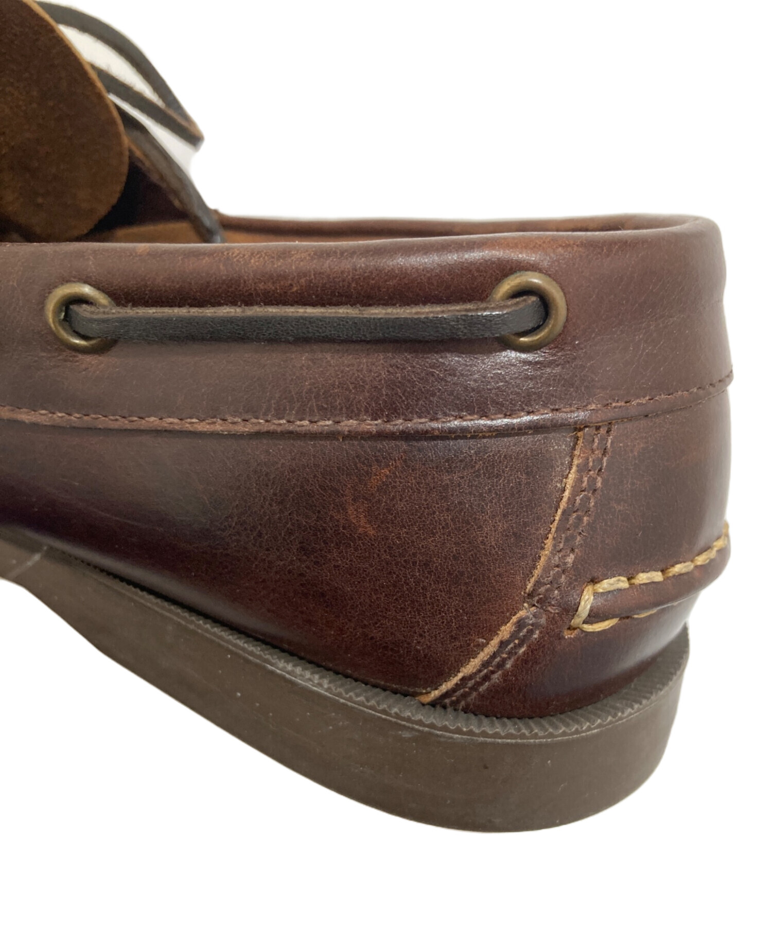 中古・古着通販】PARABOOT (パラブーツ) デッキシューズ ブラウン