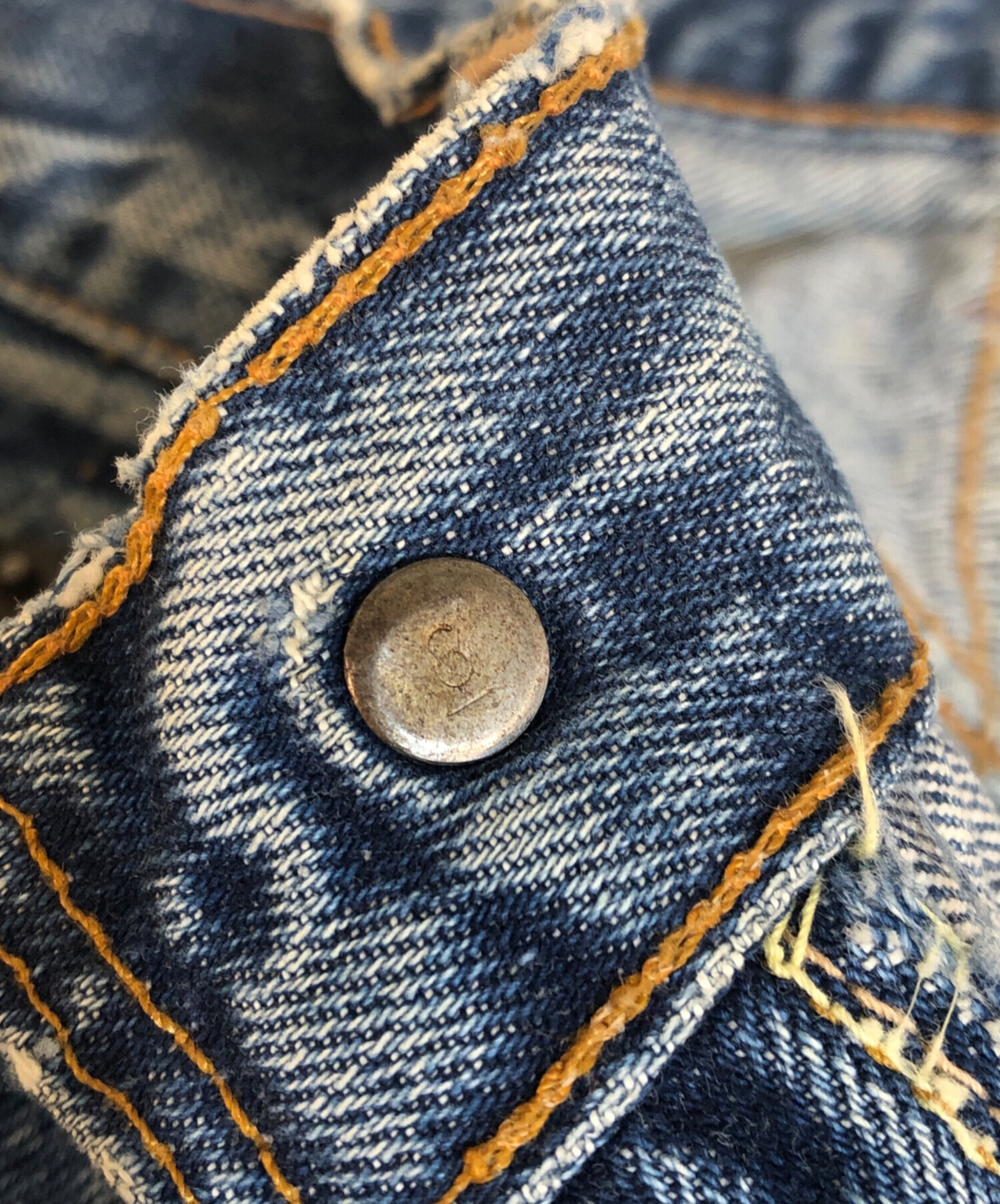 中古・古着通販】LEVI'S (リーバイス) 501 デニムパンツ ボタン裏6 501