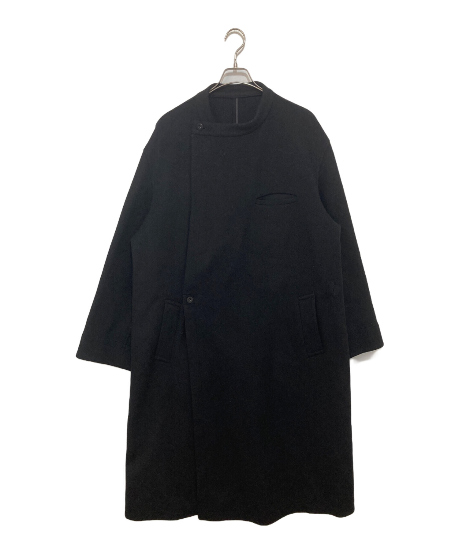 中古・古着通販】IRENISA (イレニサ) ウールコート ブラック サイズ:3 