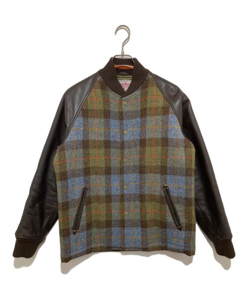 Harris Tweed × Paul Smith レザースタジャン Harris Tweed × Paul Smith レザースタジャン