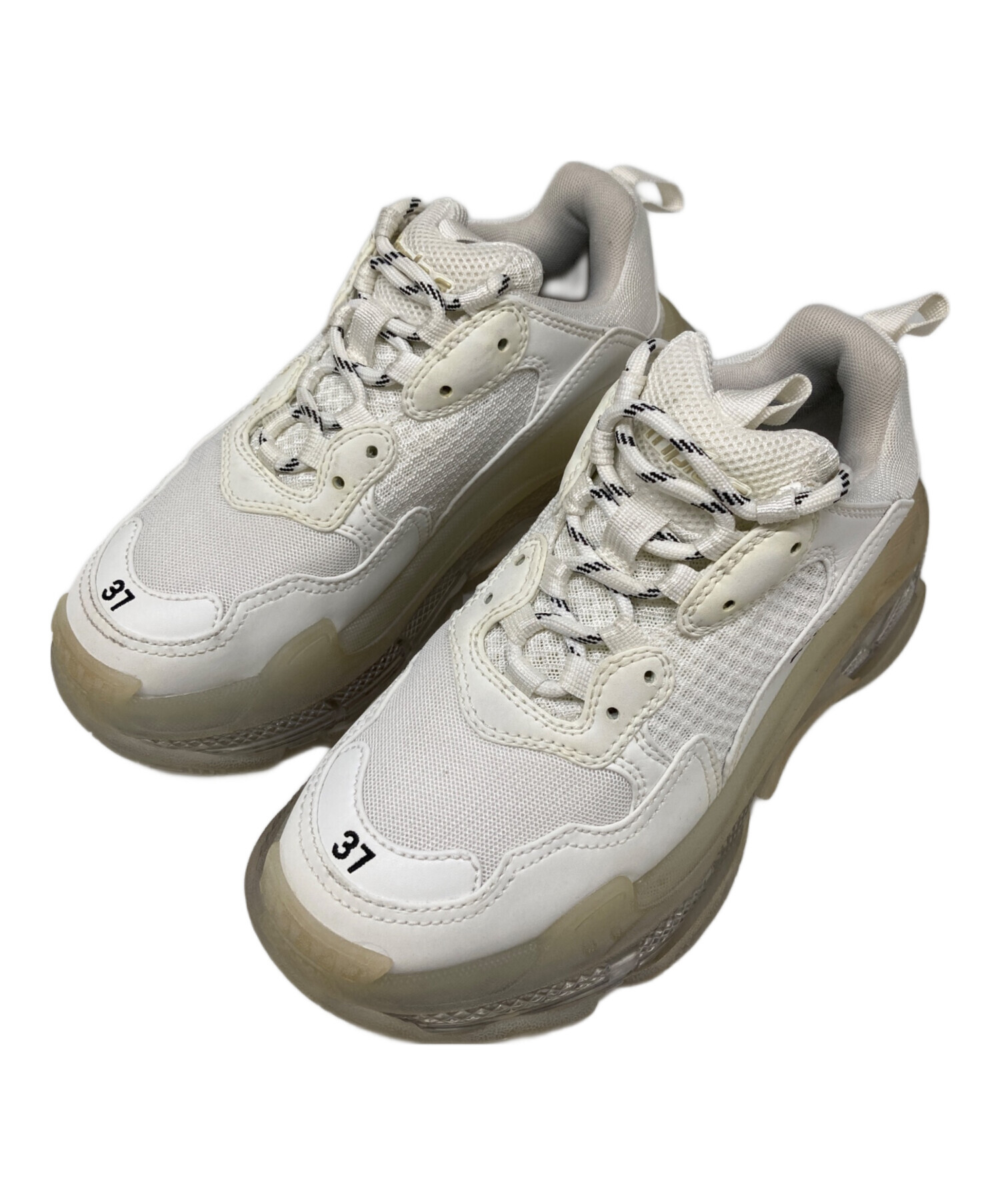 S*y様 BALENCIAGA スニーカー サイズ37 ホワイト BALENCIAGA ホワイトスニーカー 37サイズ