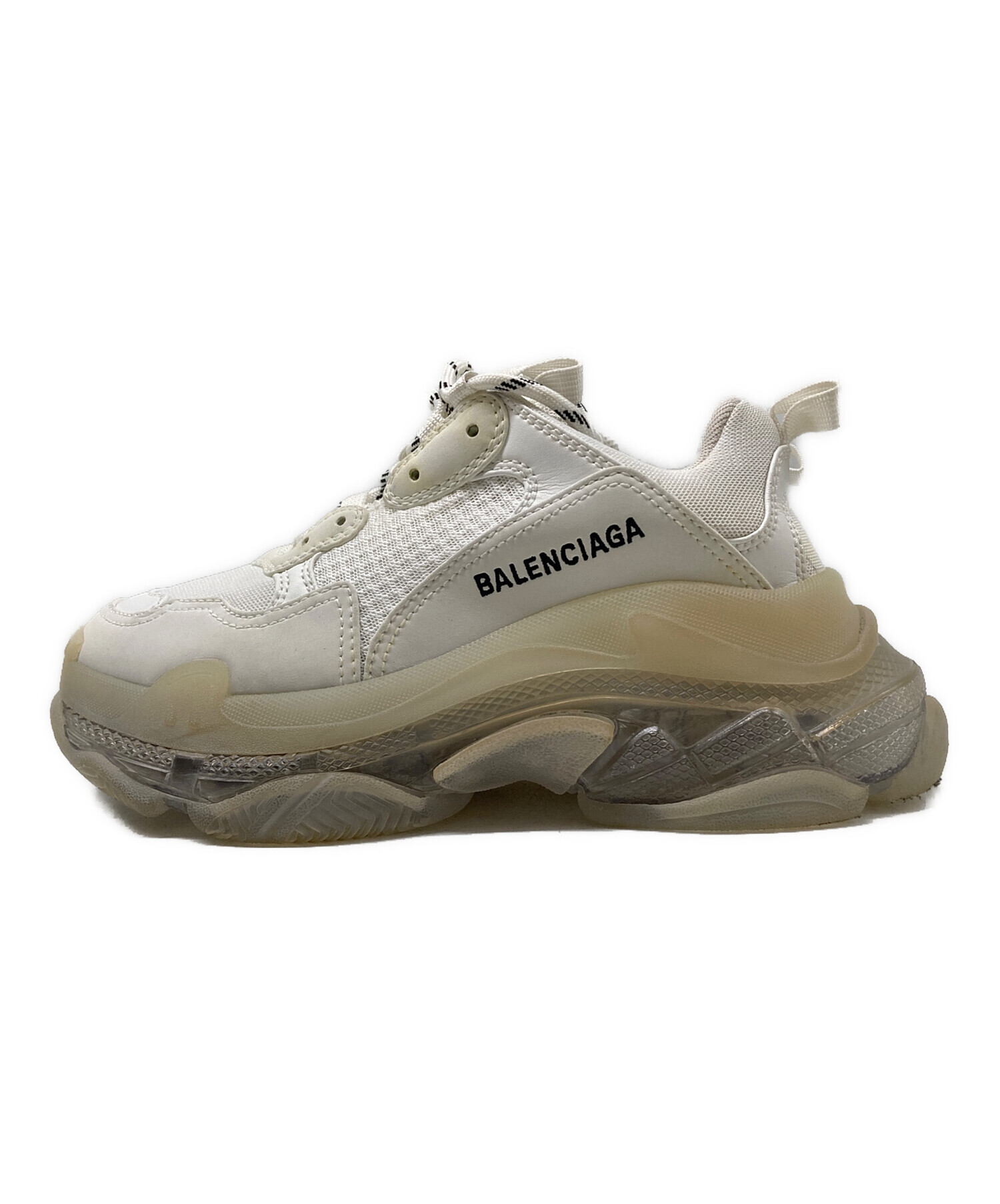 中古・古着通販】BALENCIAGA (バレンシアガ) クリアソールローカット 