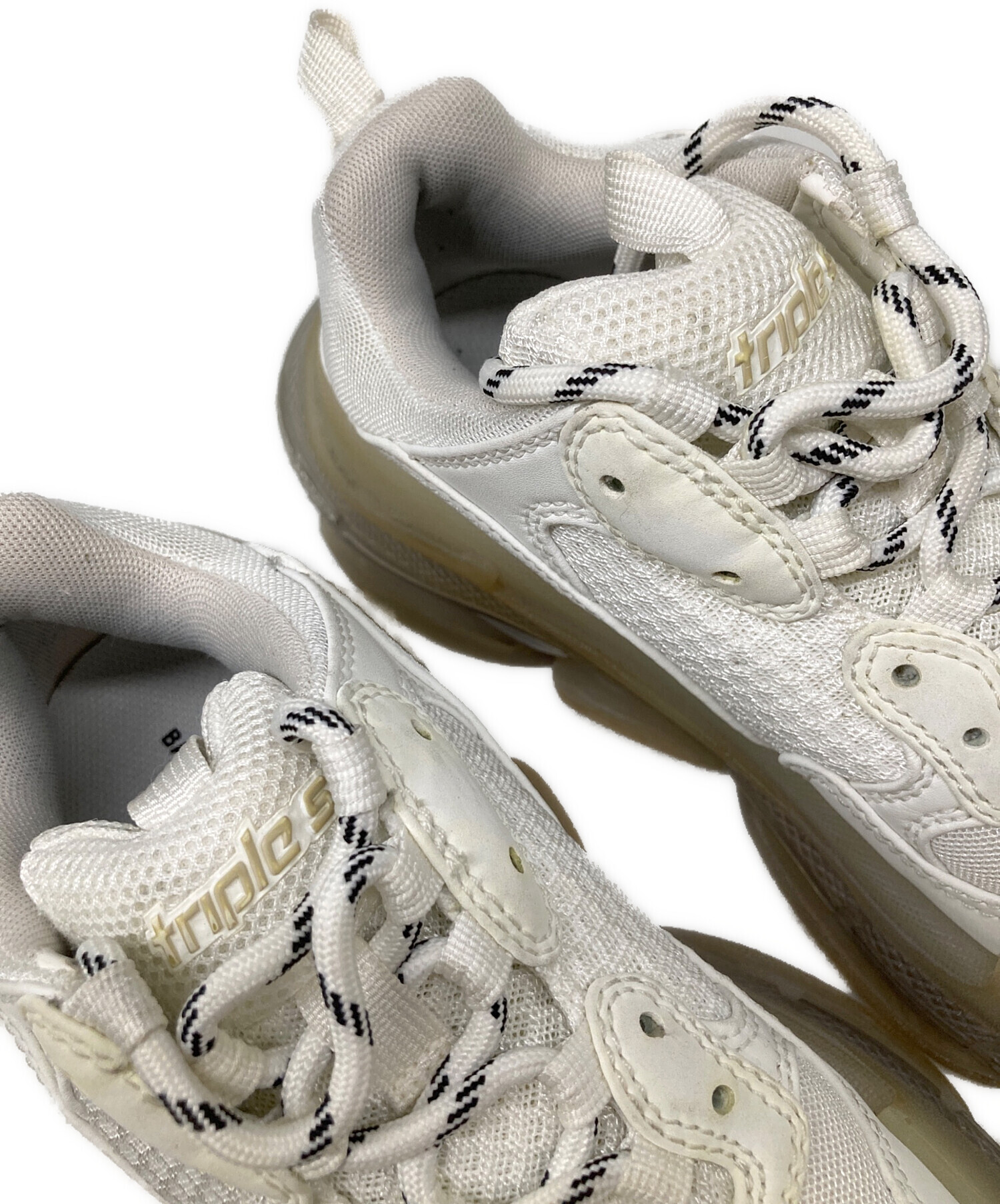 中古・古着通販】BALENCIAGA (バレンシアガ) クリアソールローカット