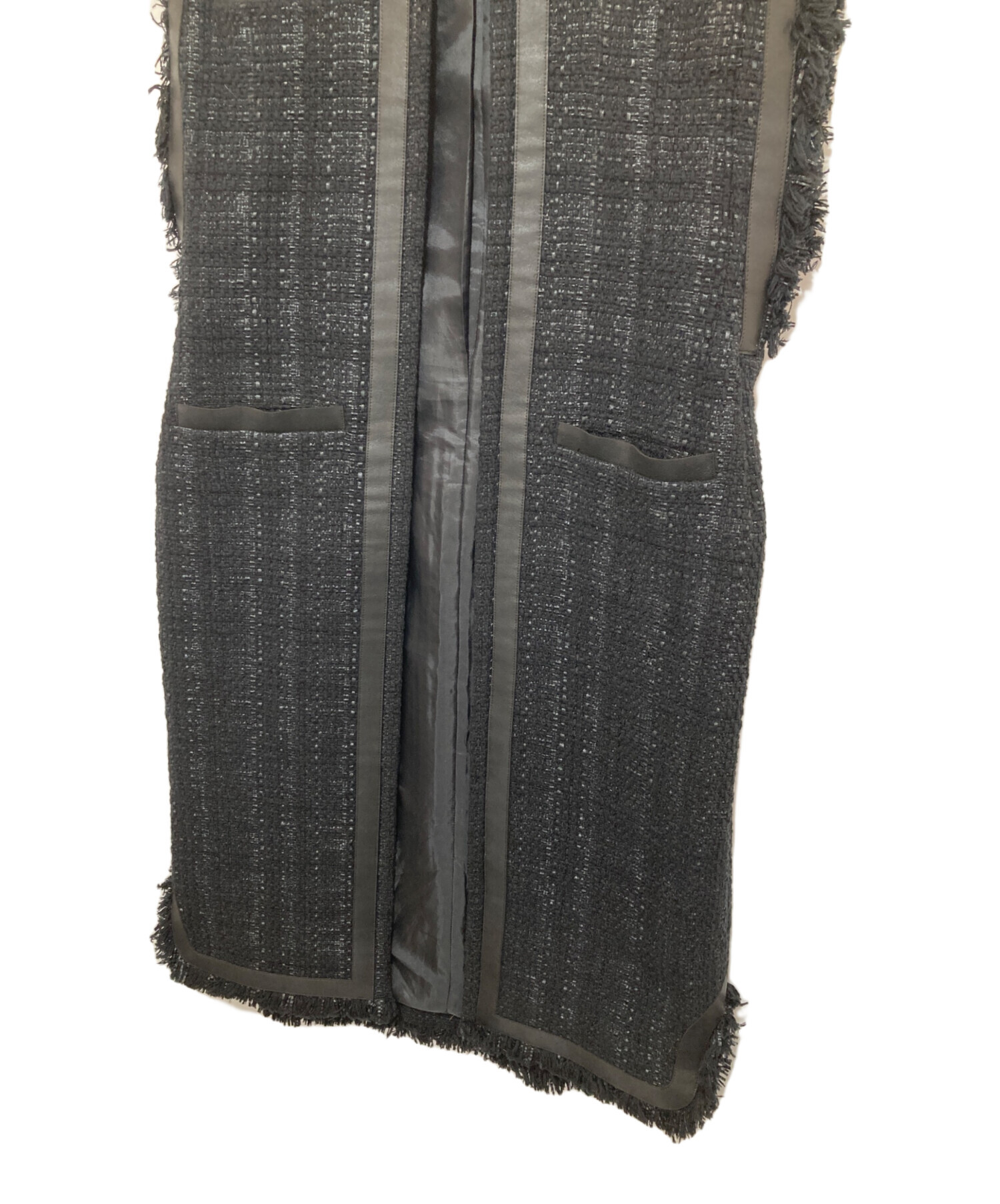 中古・古着通販】Mame Kurogouchi (マメクロゴウチ) ツイードロング