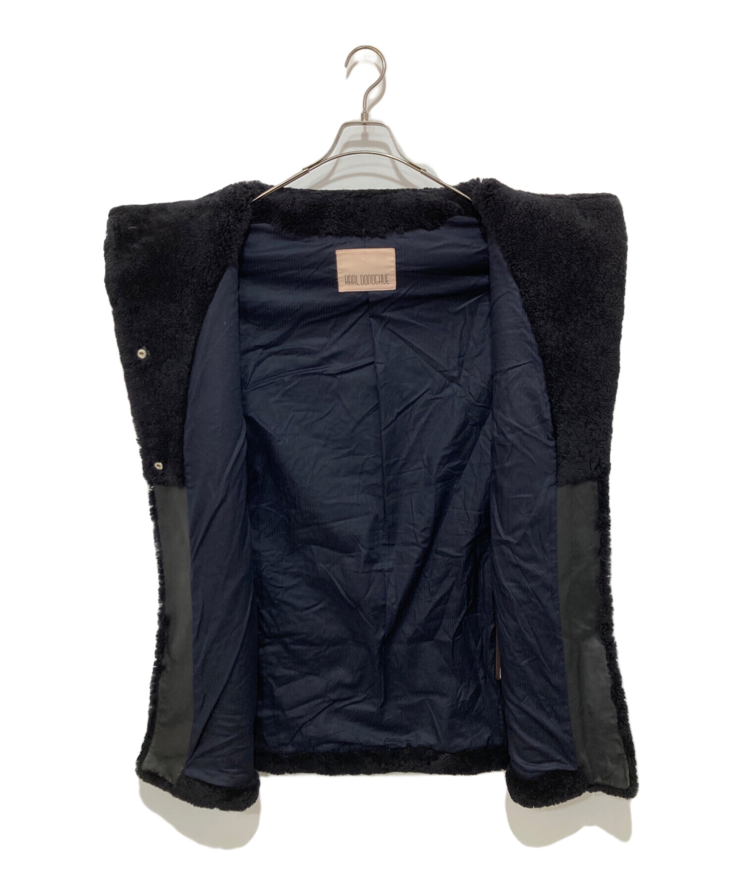 KARL DONOGHUEカールドノヒュー　ムートンジレベスト　XS 中古・古着通販】Karl Donoghue (カールドノヒュー) ムートン